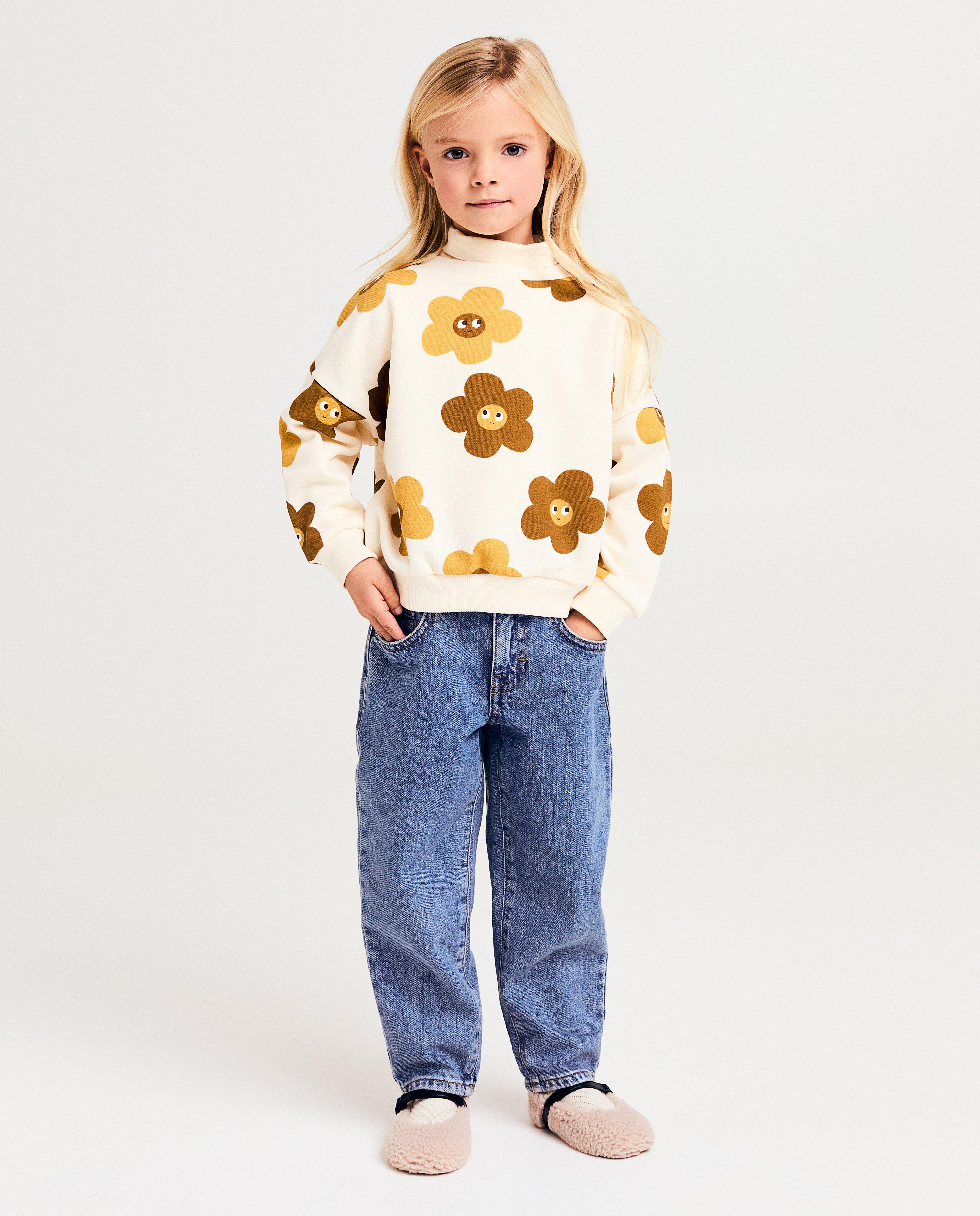 Sweater met print smileys - Product Detail - geel - afbeelding nummer 2