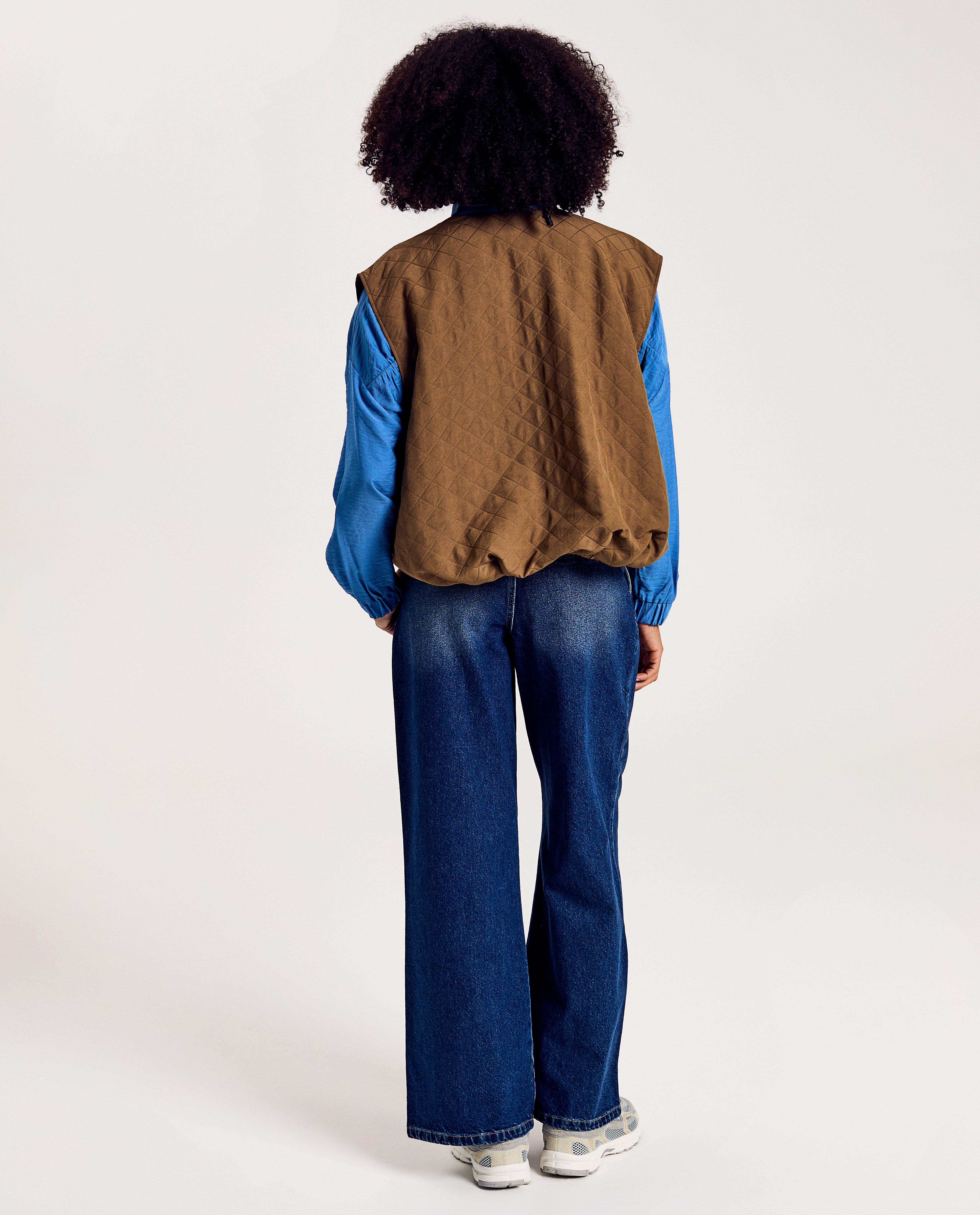 Vest met doorgestikt patroon - Product Detail - bruin - afbeelding nummer 4