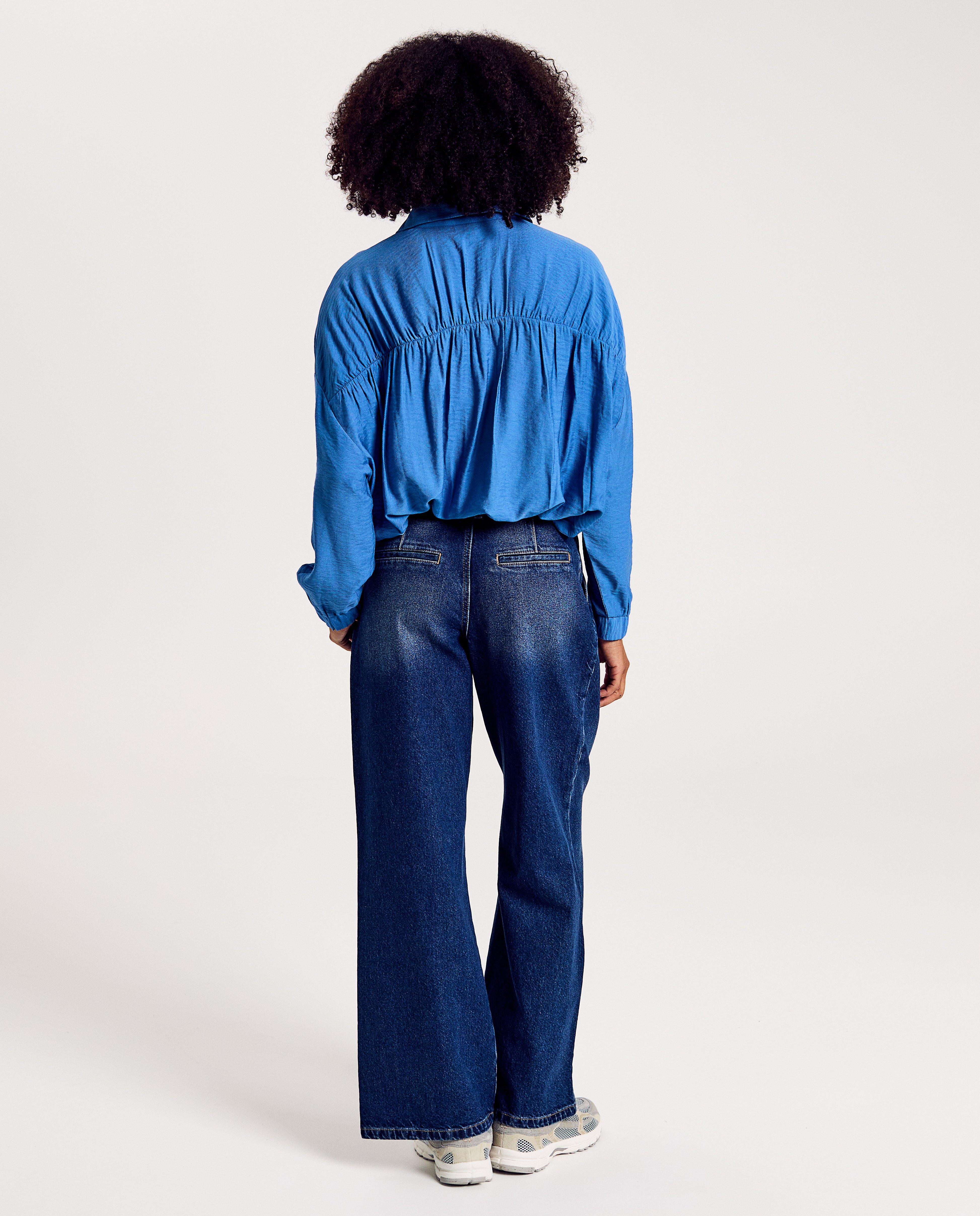 Blauwe blouse - Product Detail - blauw - afbeelding nummer 3