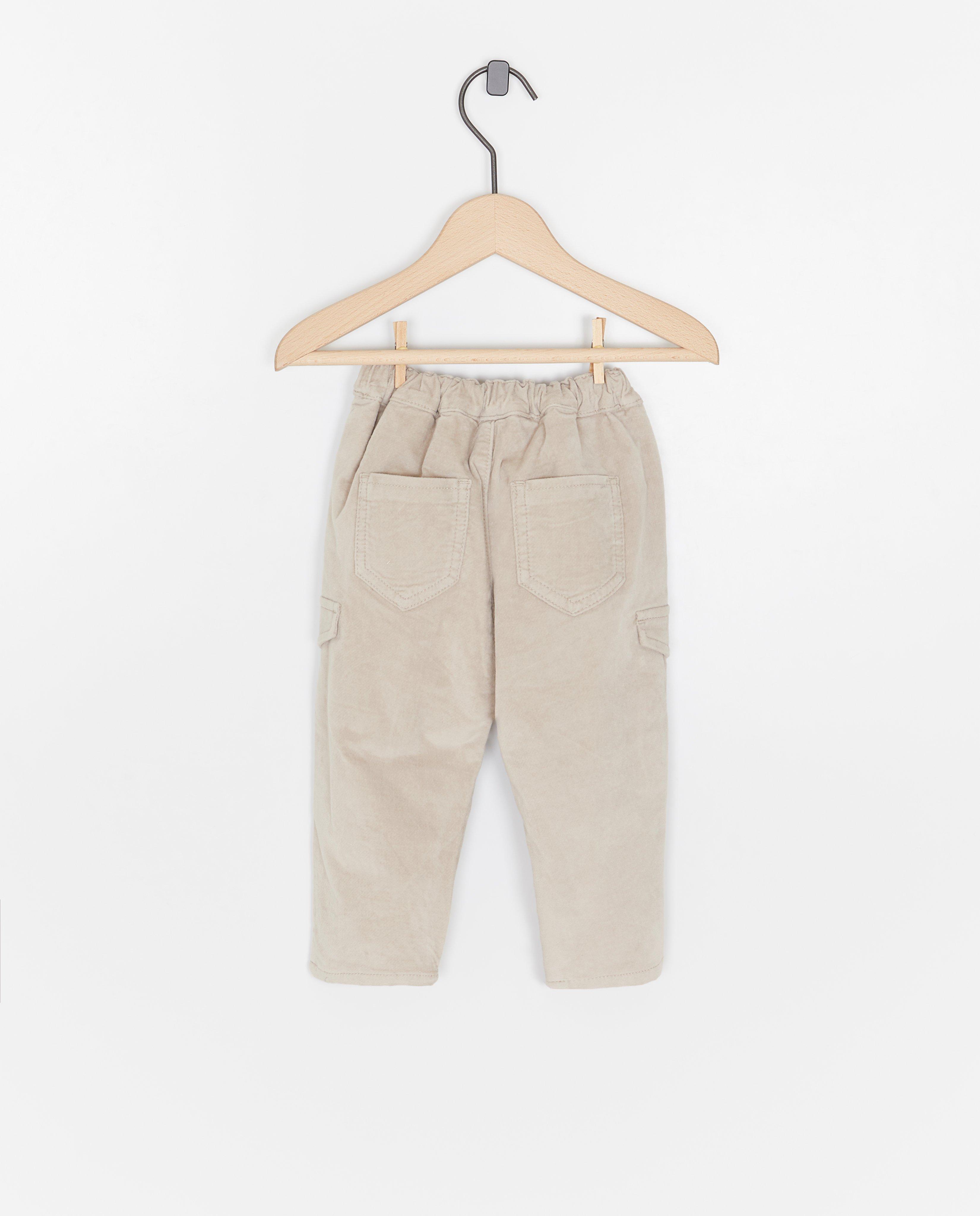 Broeken - Broek van fluweel, baby