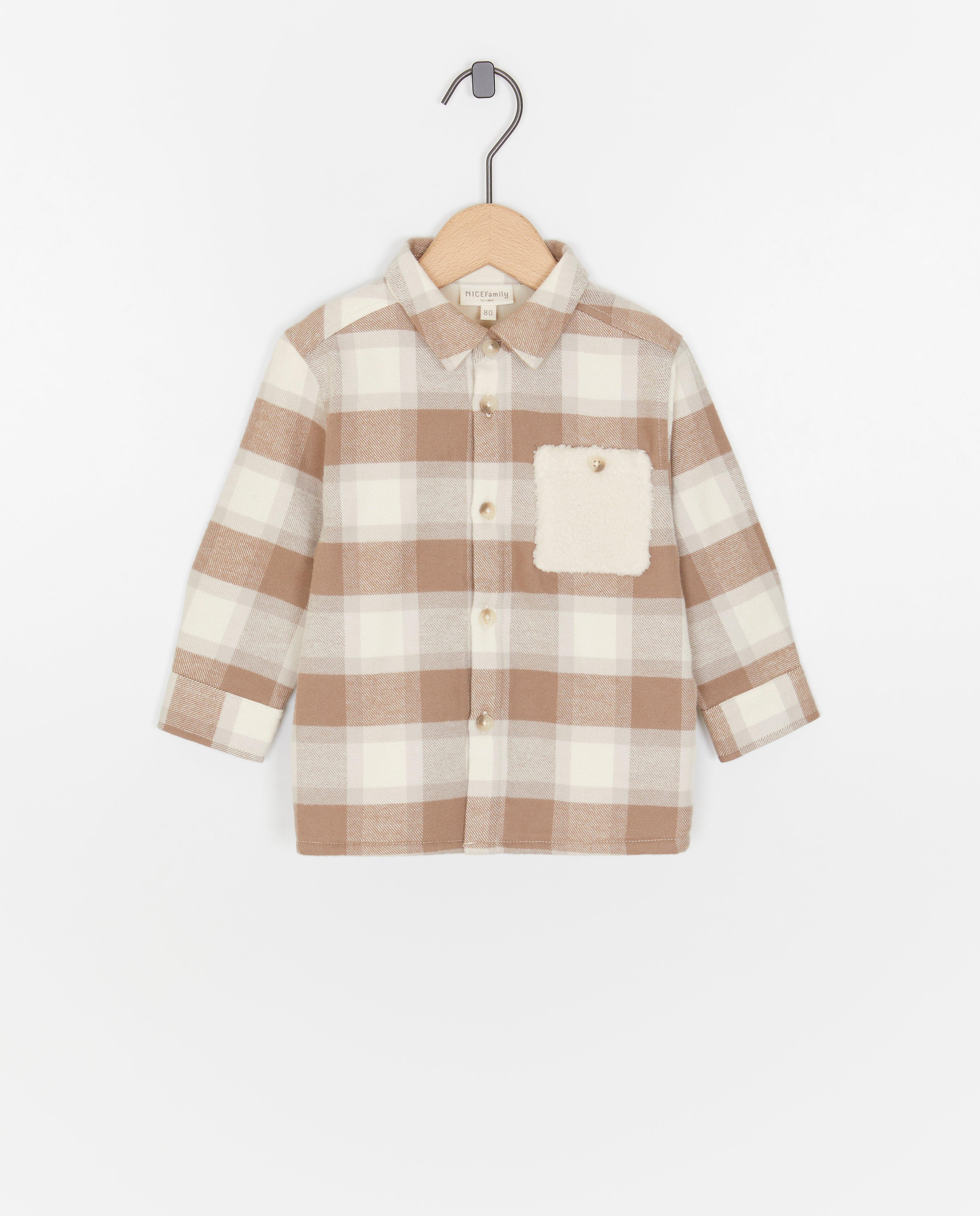 Chemise en flanelle à carreaux, bébés - null - NICEfamily