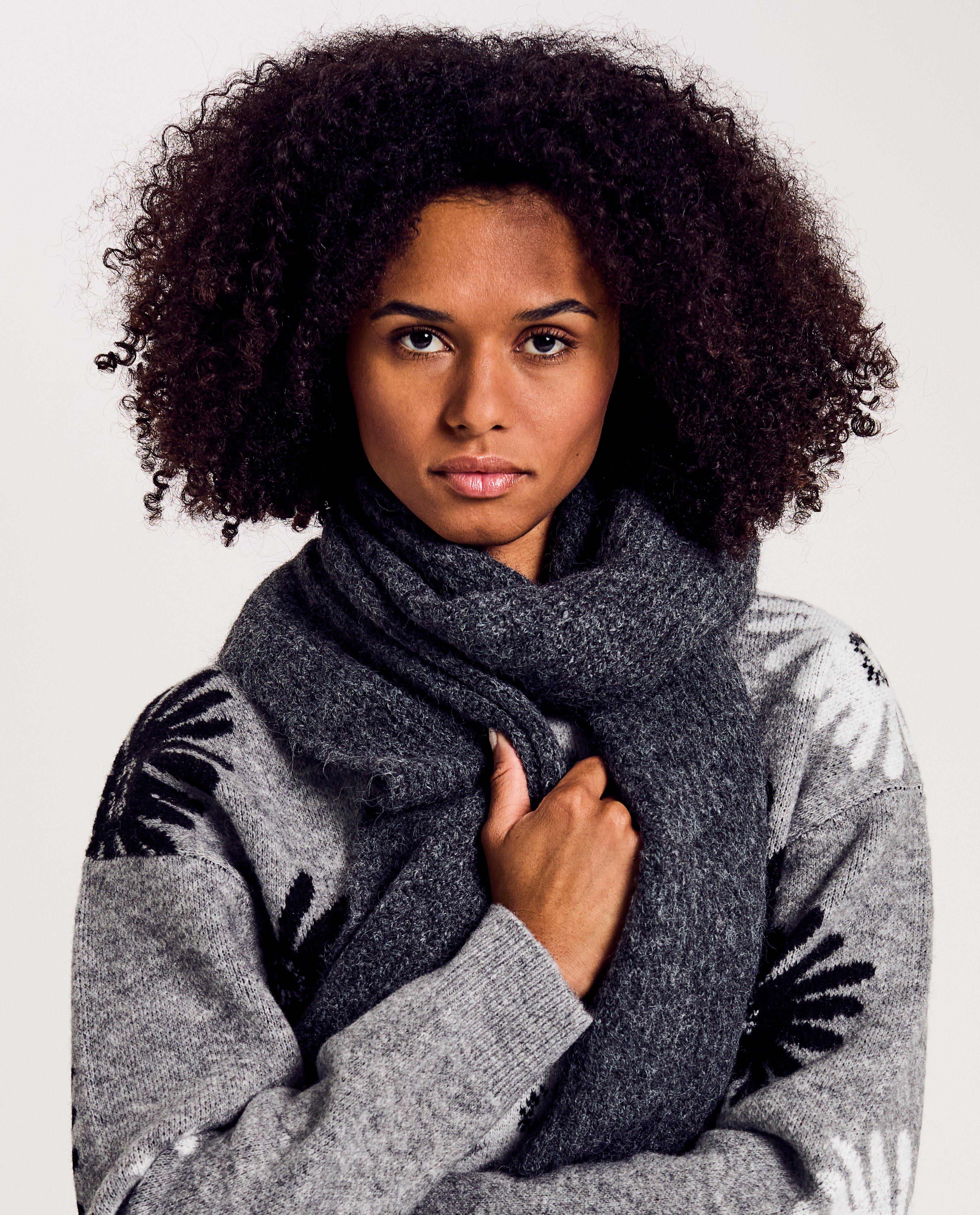 Donkergrijze sjaal - Product Detail - donkergrijs - afbeelding nummer 1