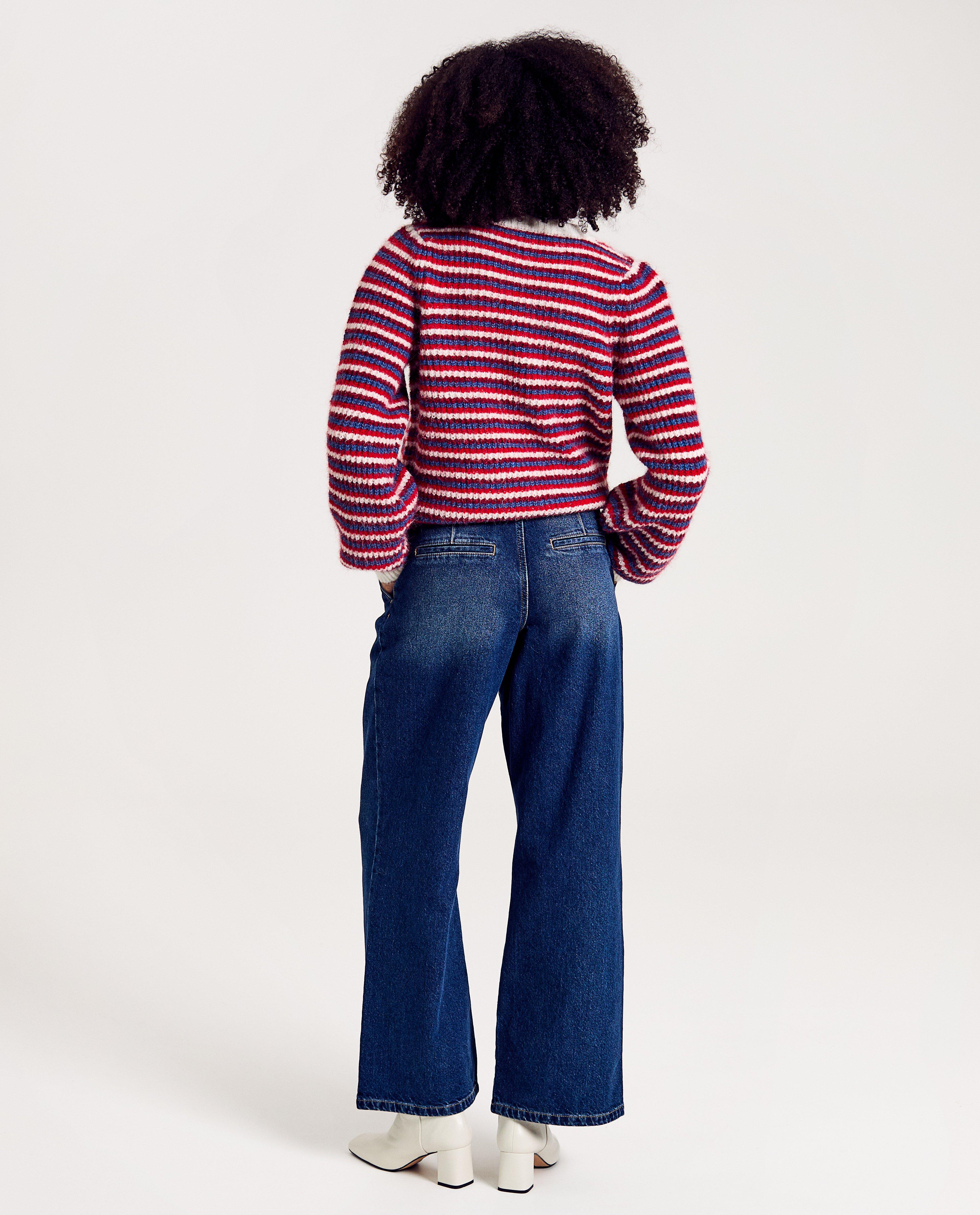 Trui met strepen - Product Detail - wit - afbeelding nummer 4