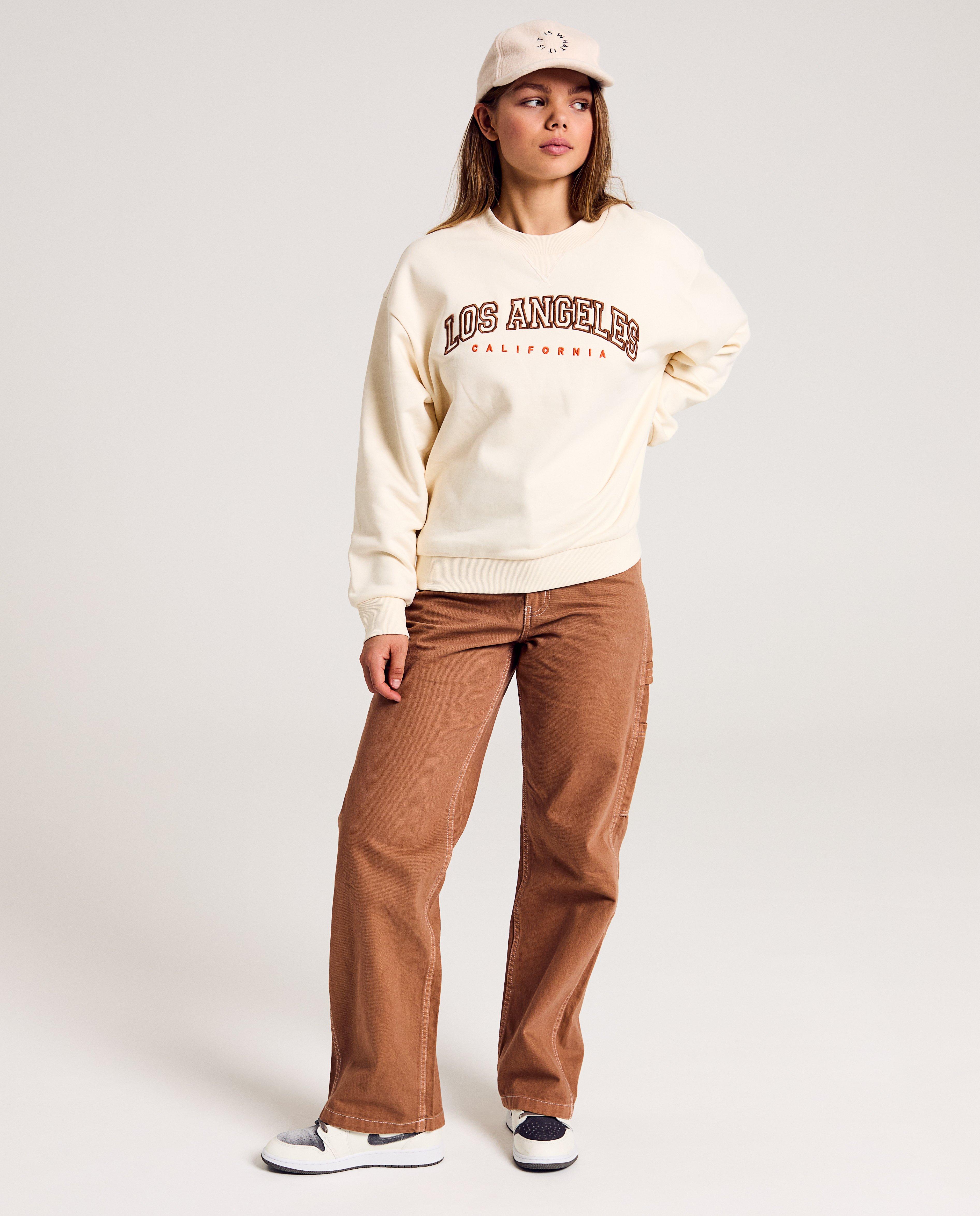 Bruine jeans, straight fit - Product Detail - bruin - afbeelding nummer 2