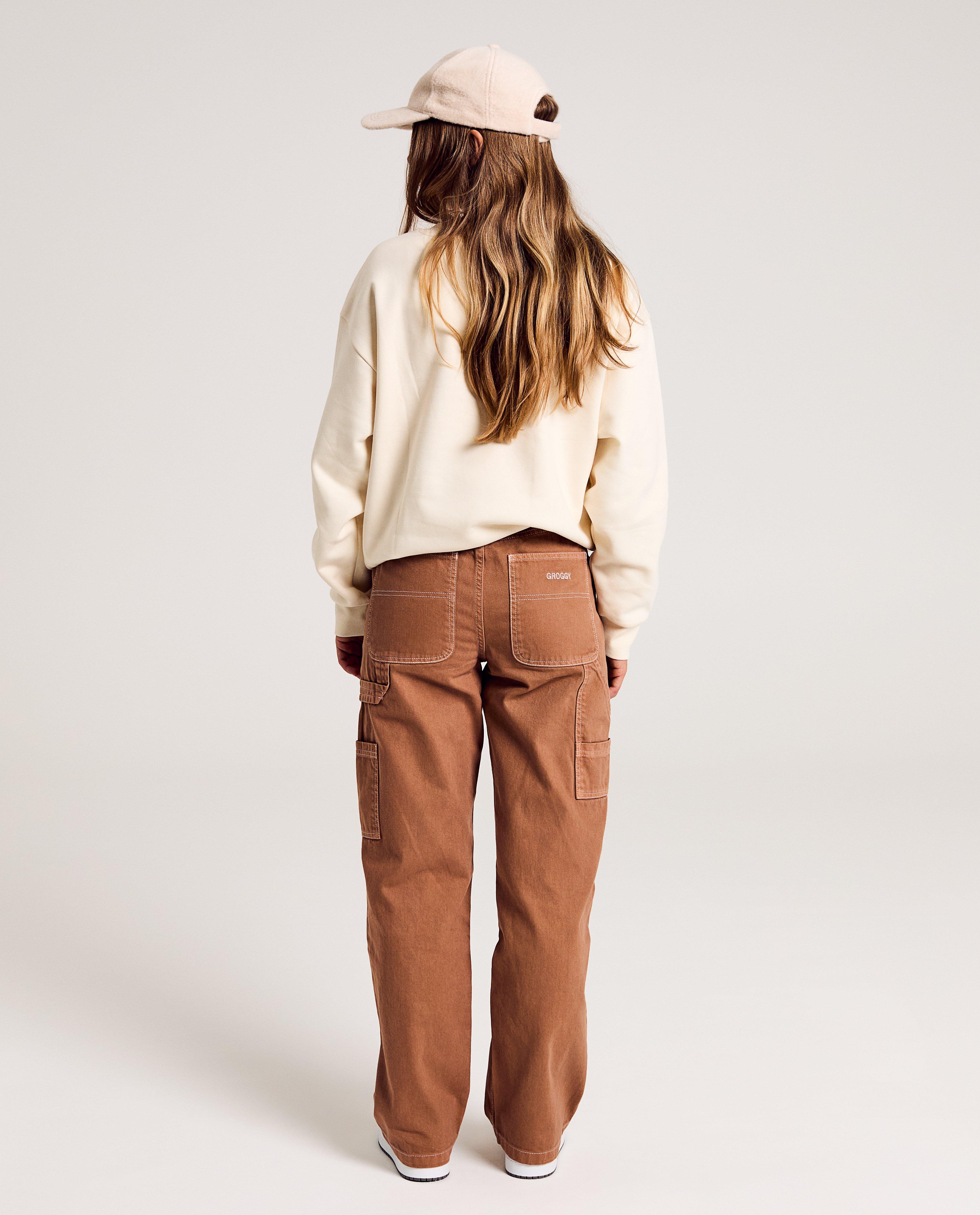 Bruine jeans, straight fit - Product Detail - bruin - afbeelding nummer 3