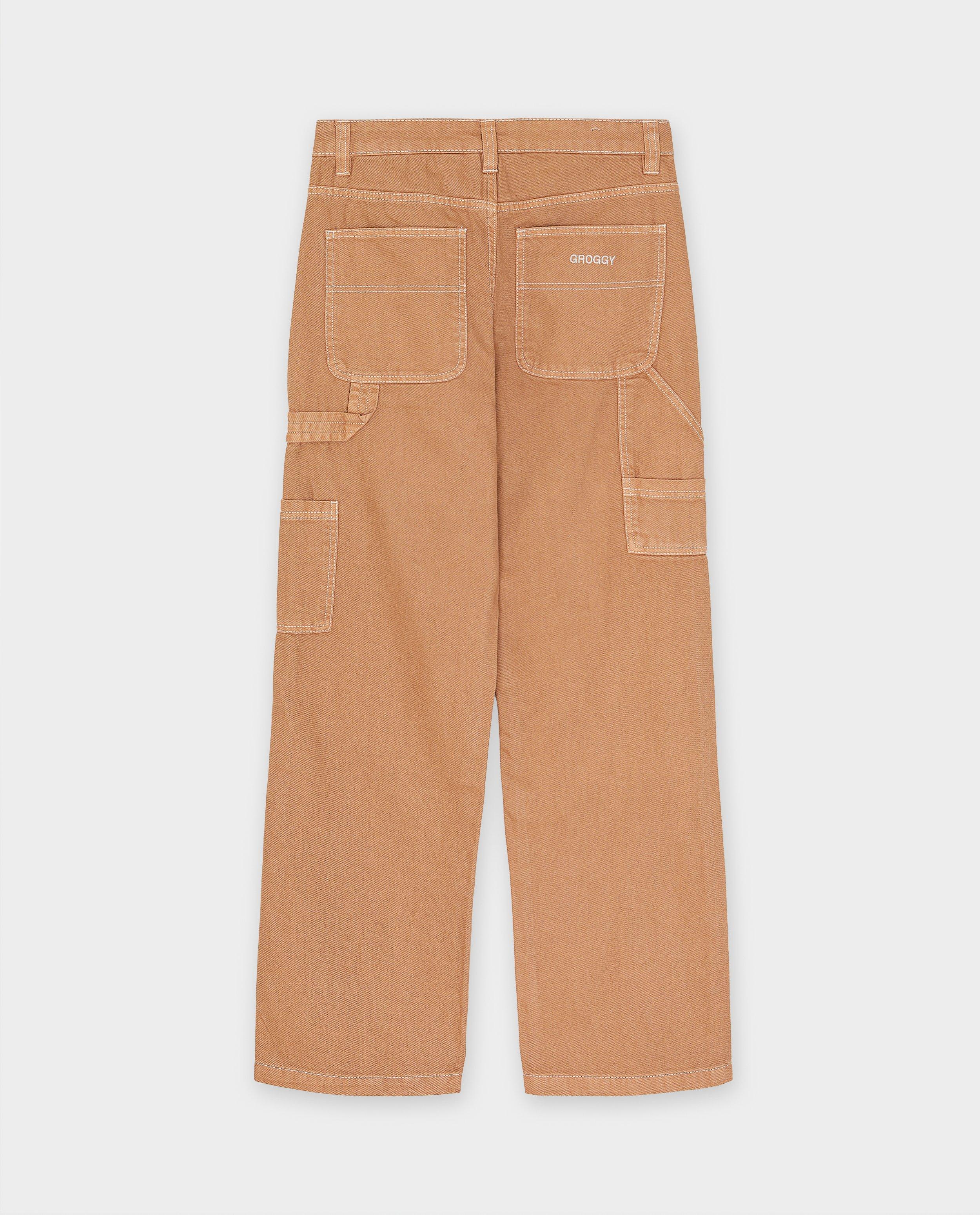 Bruine jeans, straight fit - Product Detail - bruin - afbeelding nummer 6