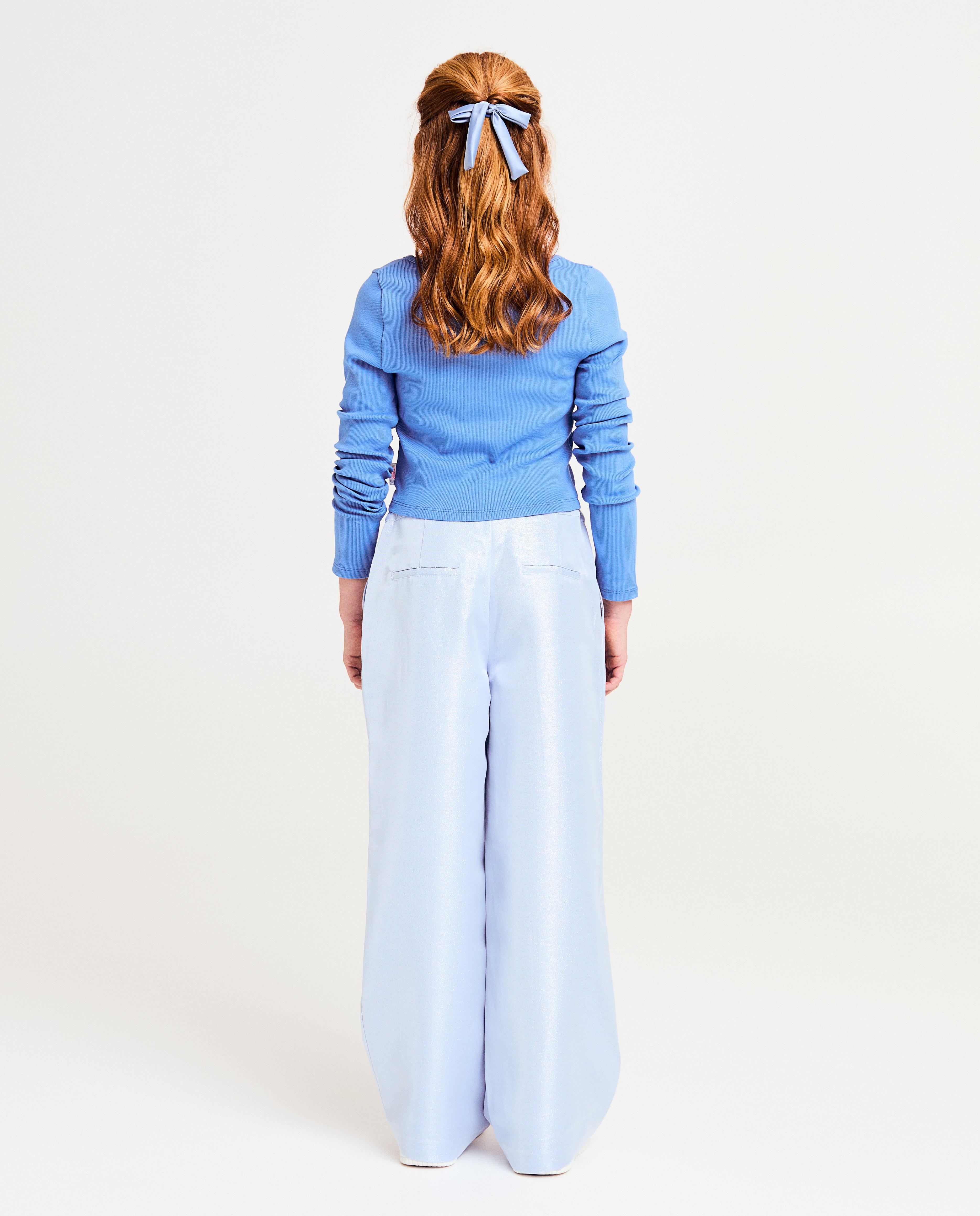 T-shirts - Longsleeve met fijne rib