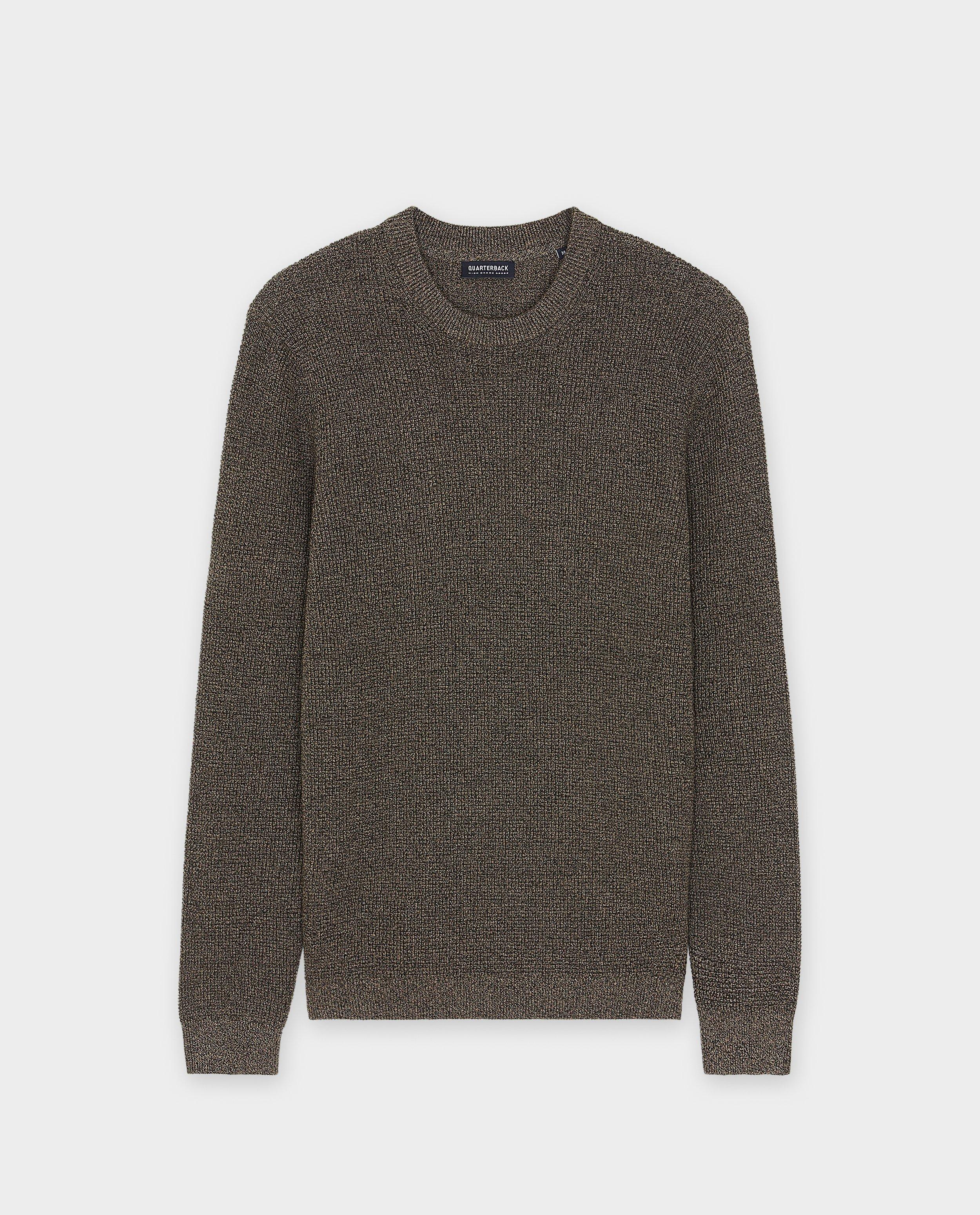 Pull en coton bio à motif gaufré, regular fit Quarterback JBC