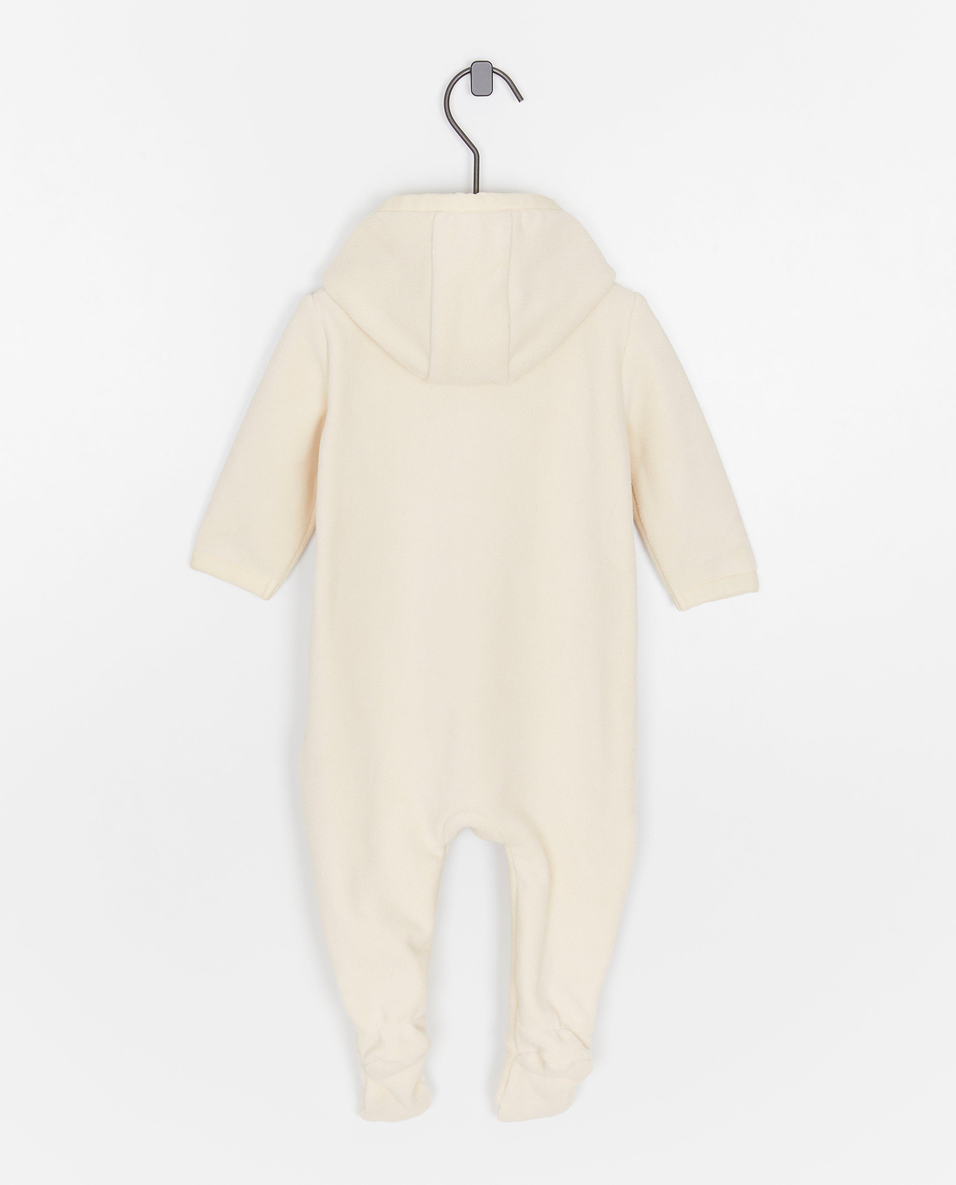 Jumpsuit - Fleece onesie met voetjes