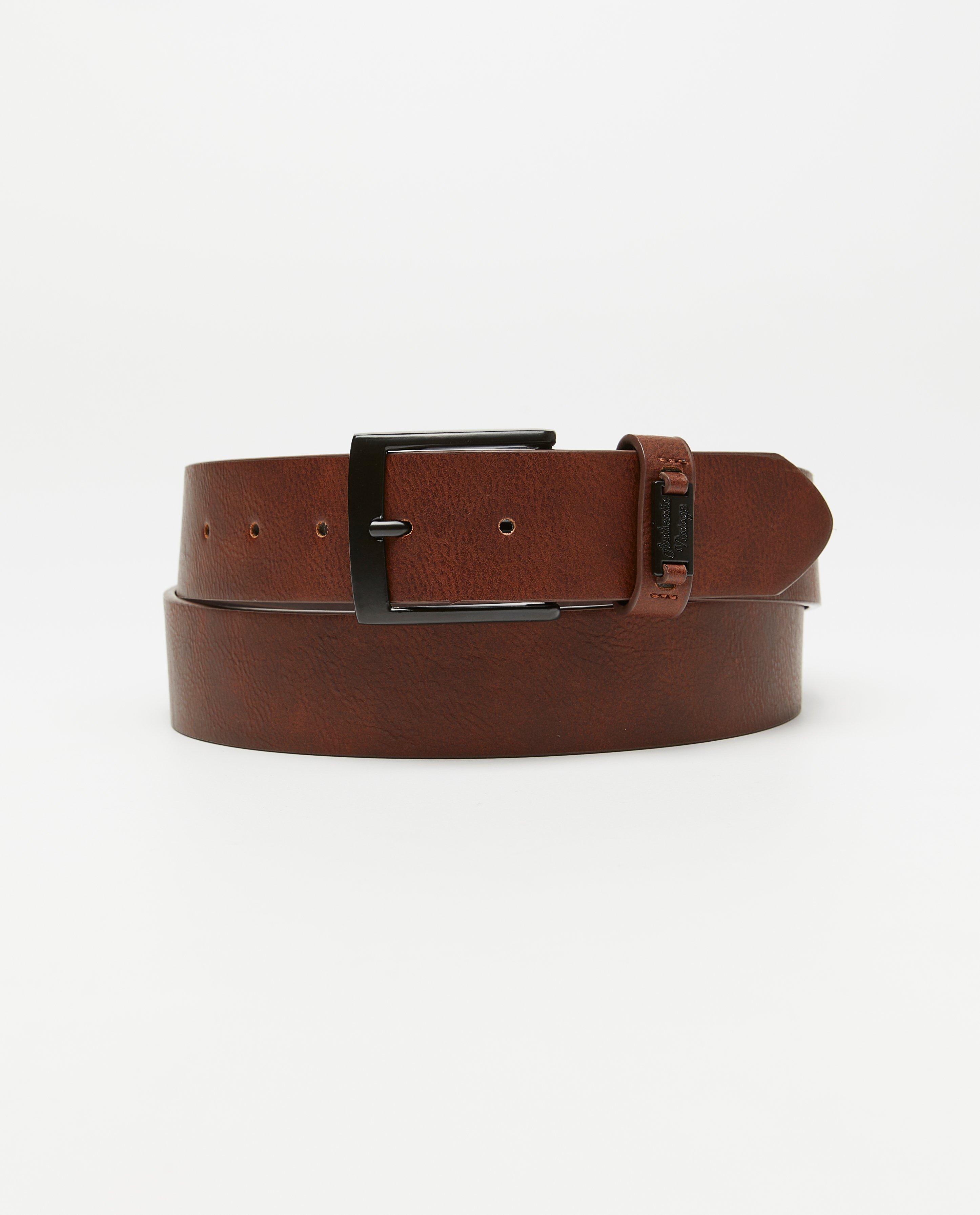 Bruine riem, heren - null - Quarterback