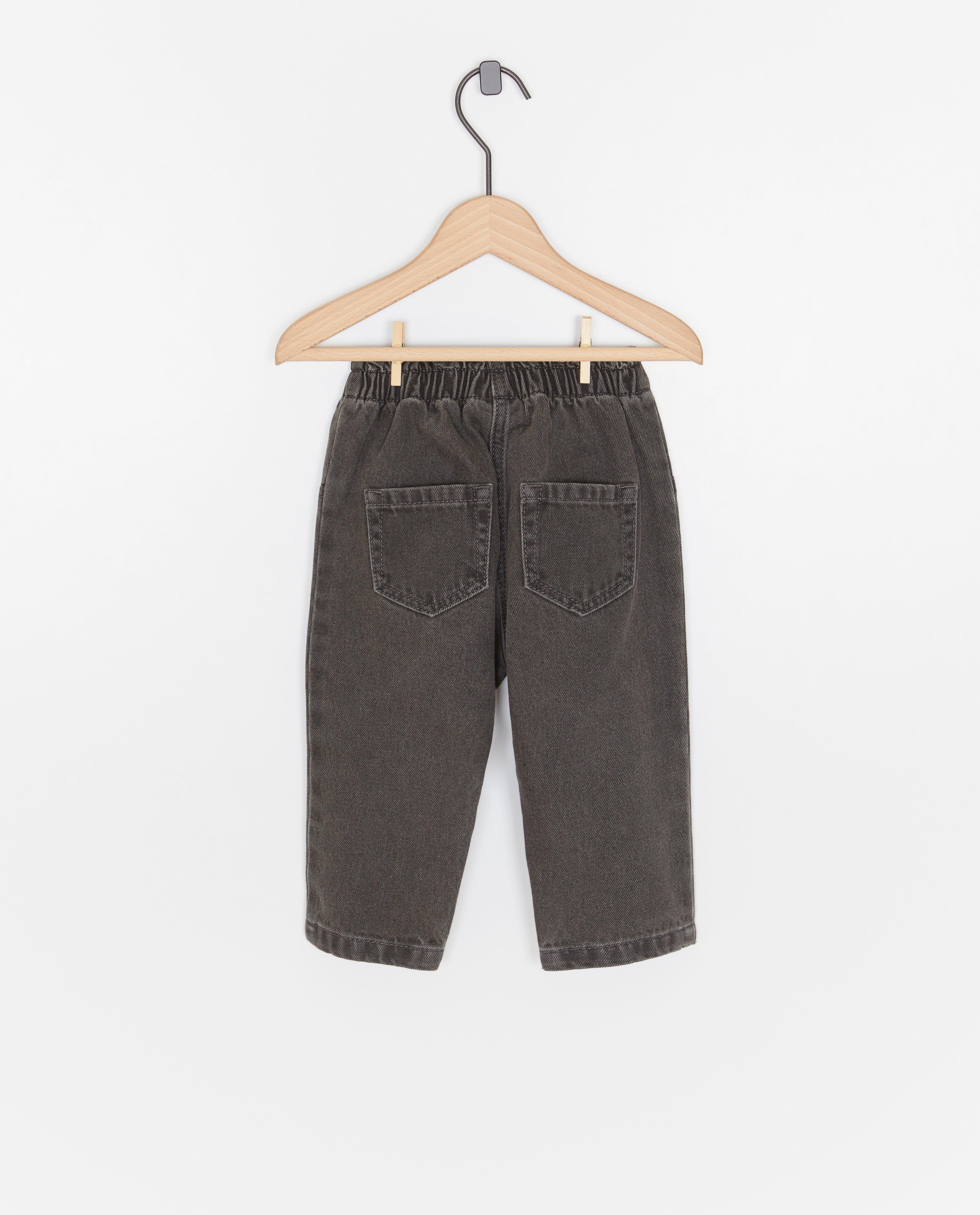 Donkergrijze jeans, baggy fit - Product Detail - grijs - afbeelding nummer 4