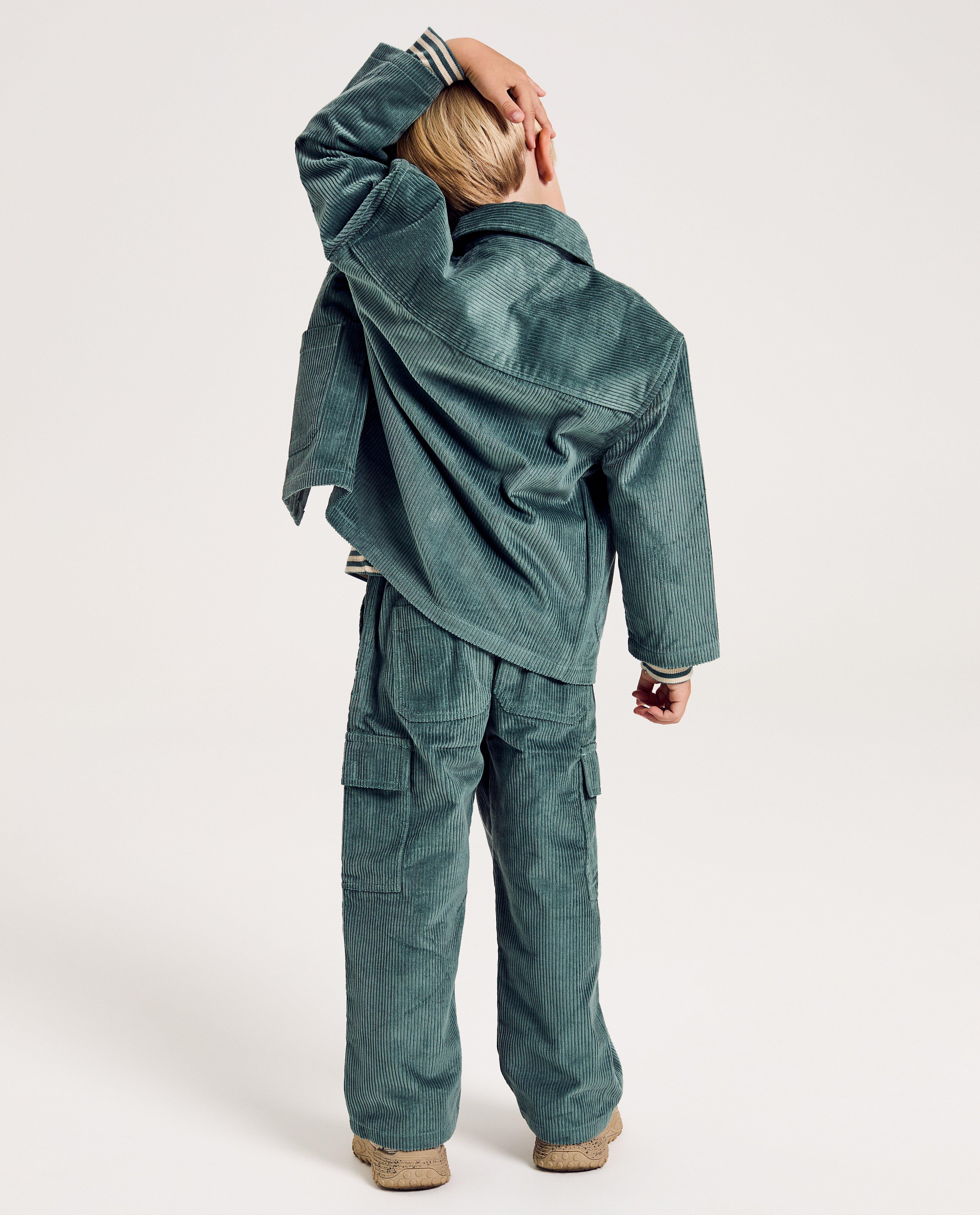 Pantalon en velours c&ocirc;tel&eacute; - D&eacute;tails du produit - khaki - image num&eacute;ro 3