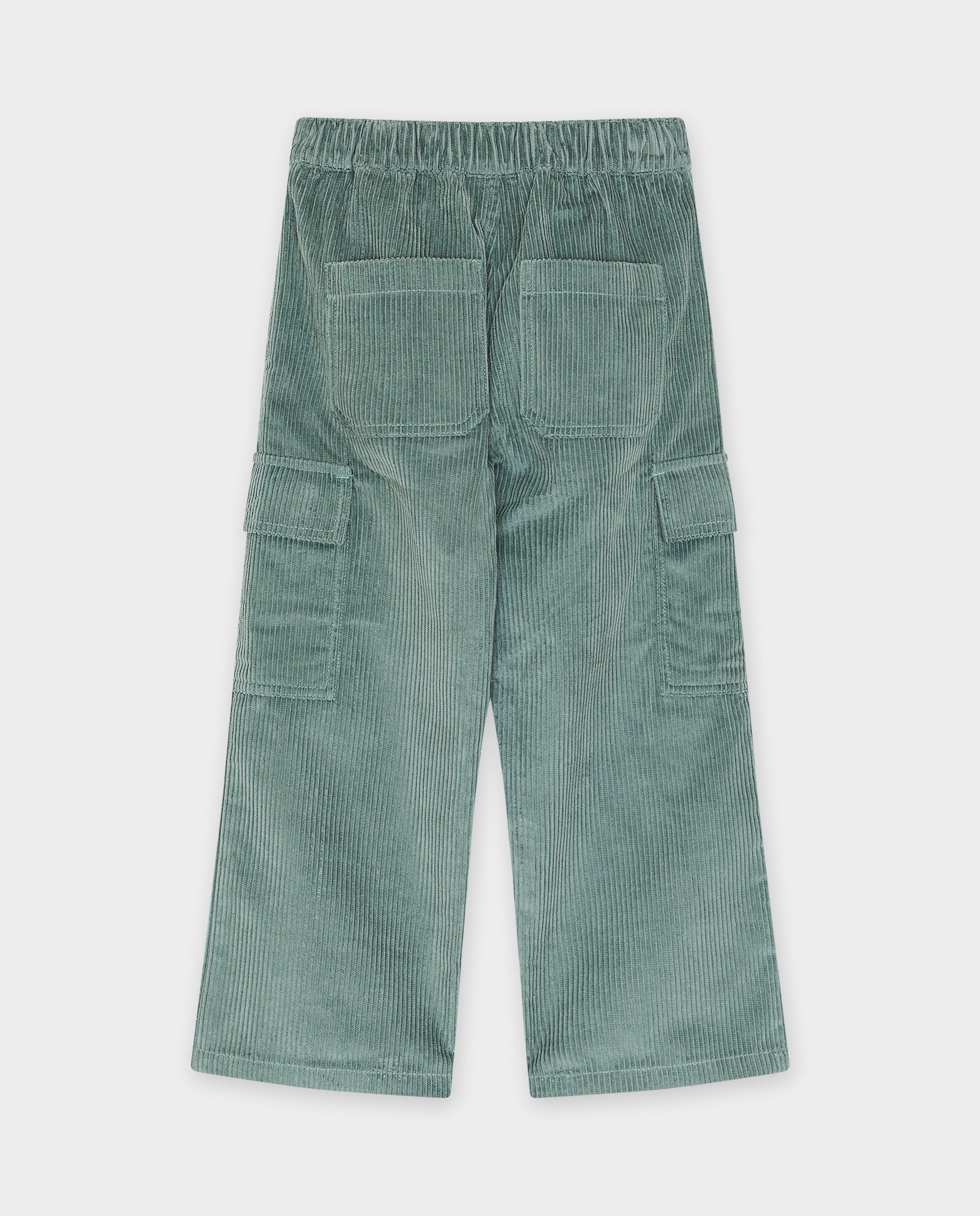 Pantalon en velours c&ocirc;tel&eacute; - D&eacute;tails du produit - khaki - image num&eacute;ro 6