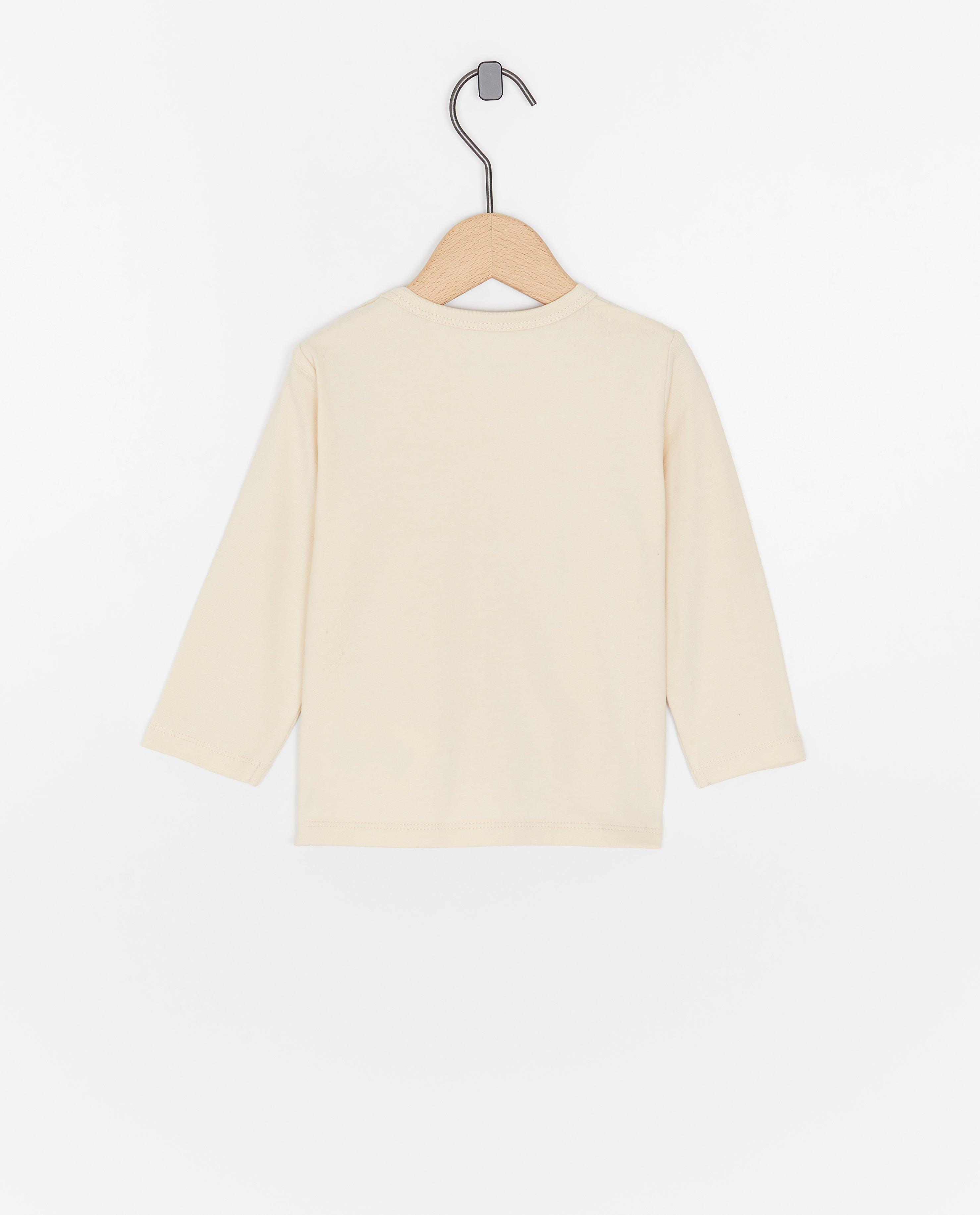 T-shirts - Longsleeve met dierenprint