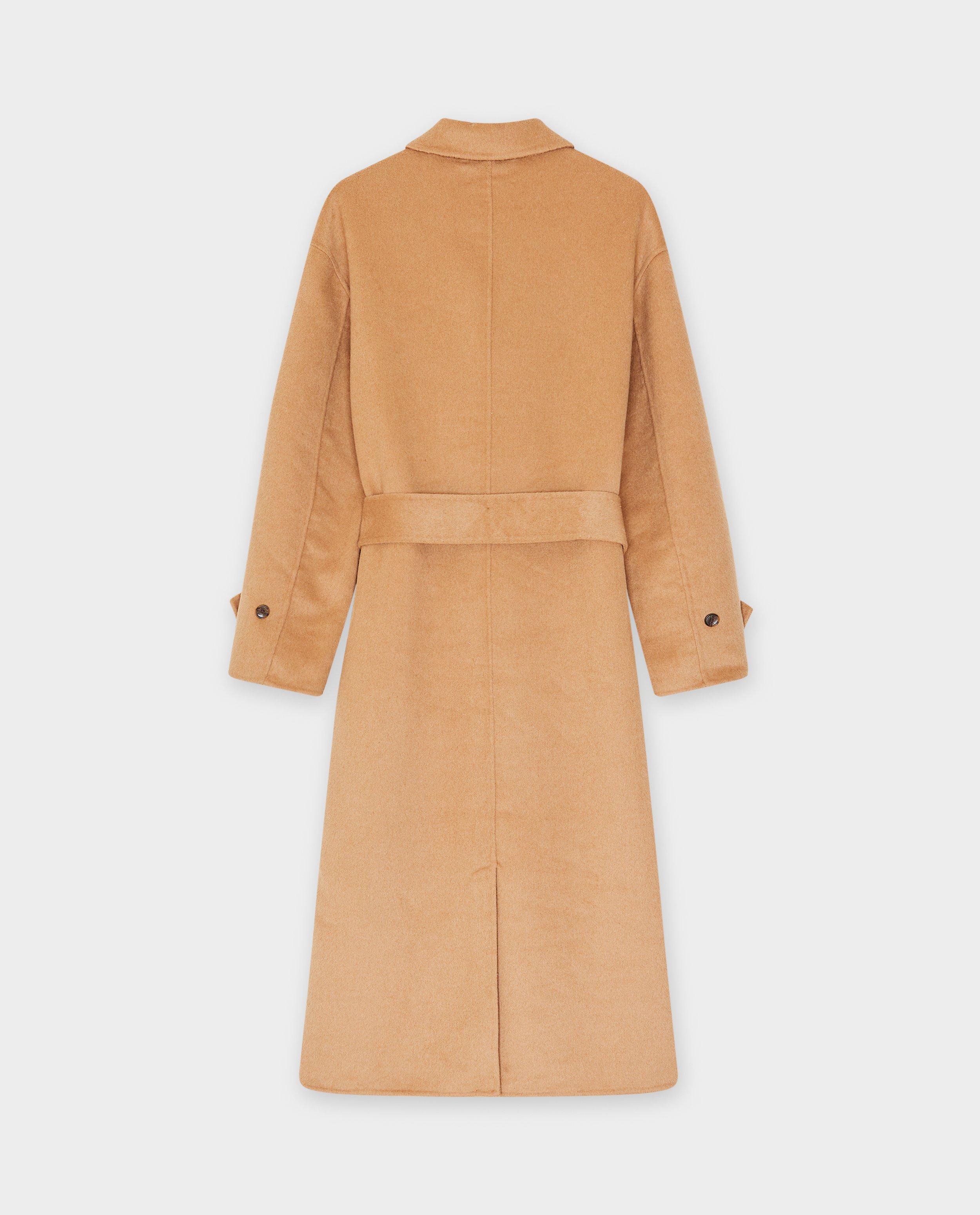 Winterjassen - Lange bruine jas, dames