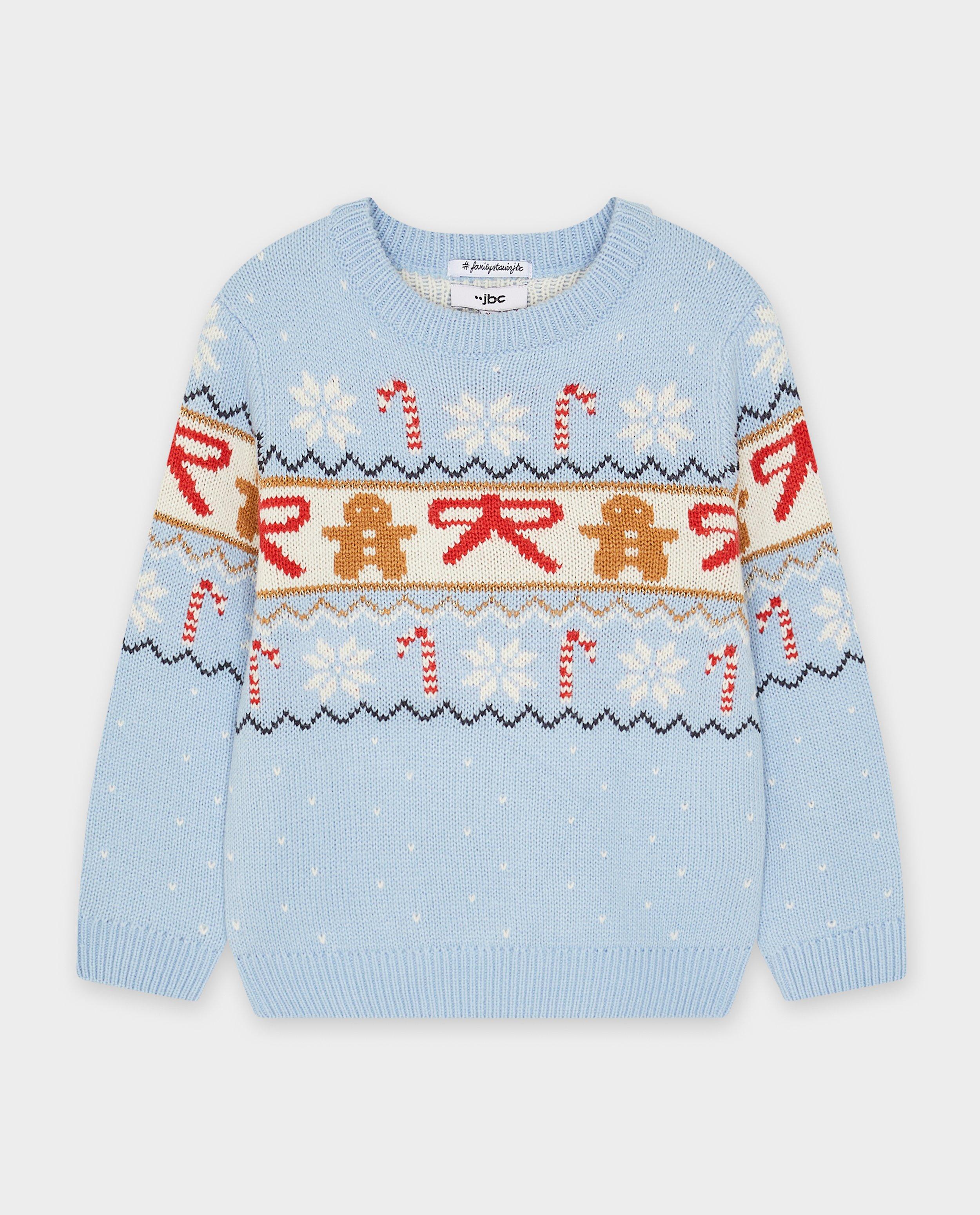 Truien - Kersttrui met print, 2-7 jaar