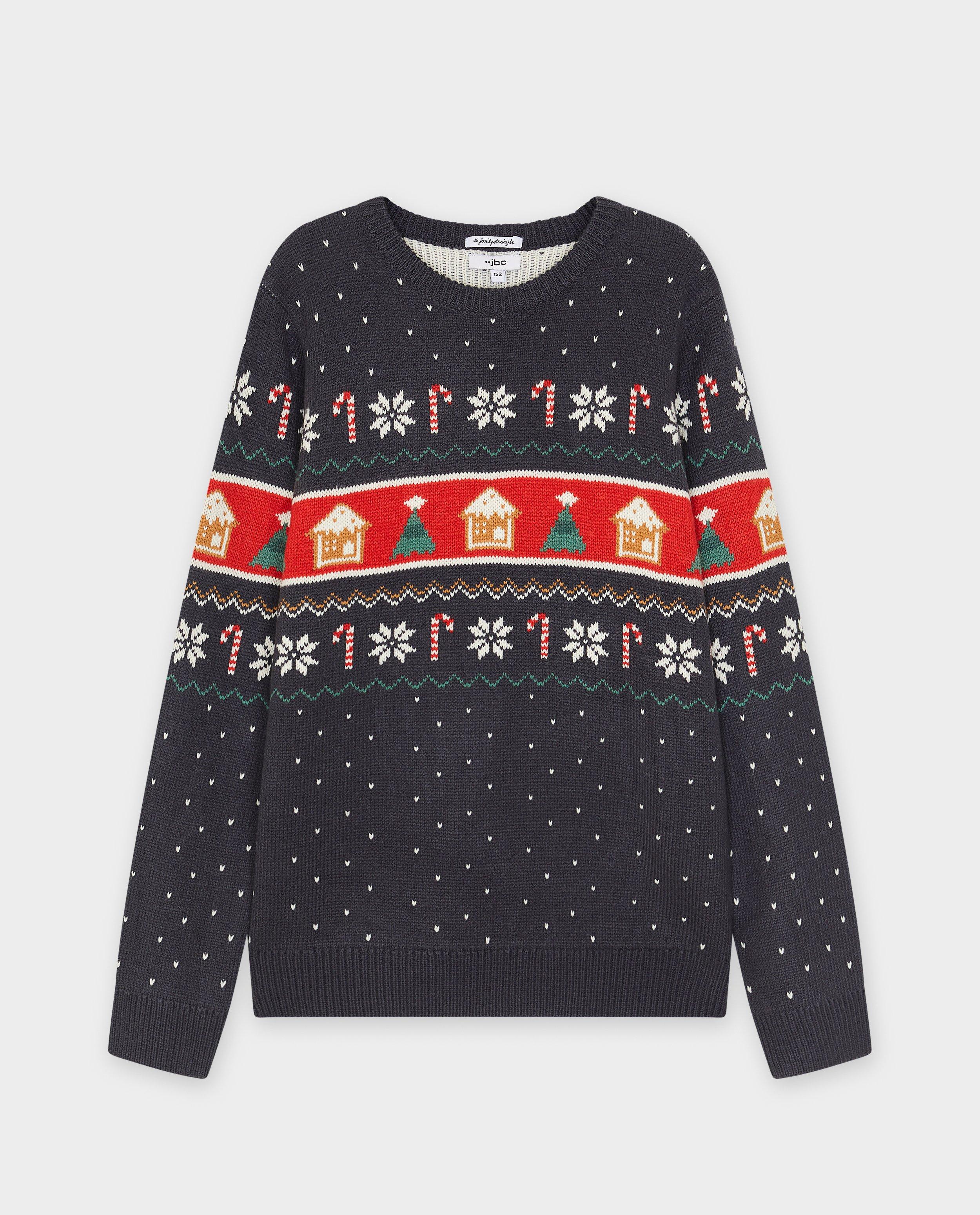 Pulls - Pull de Noël à imprimé, 7-14 ans