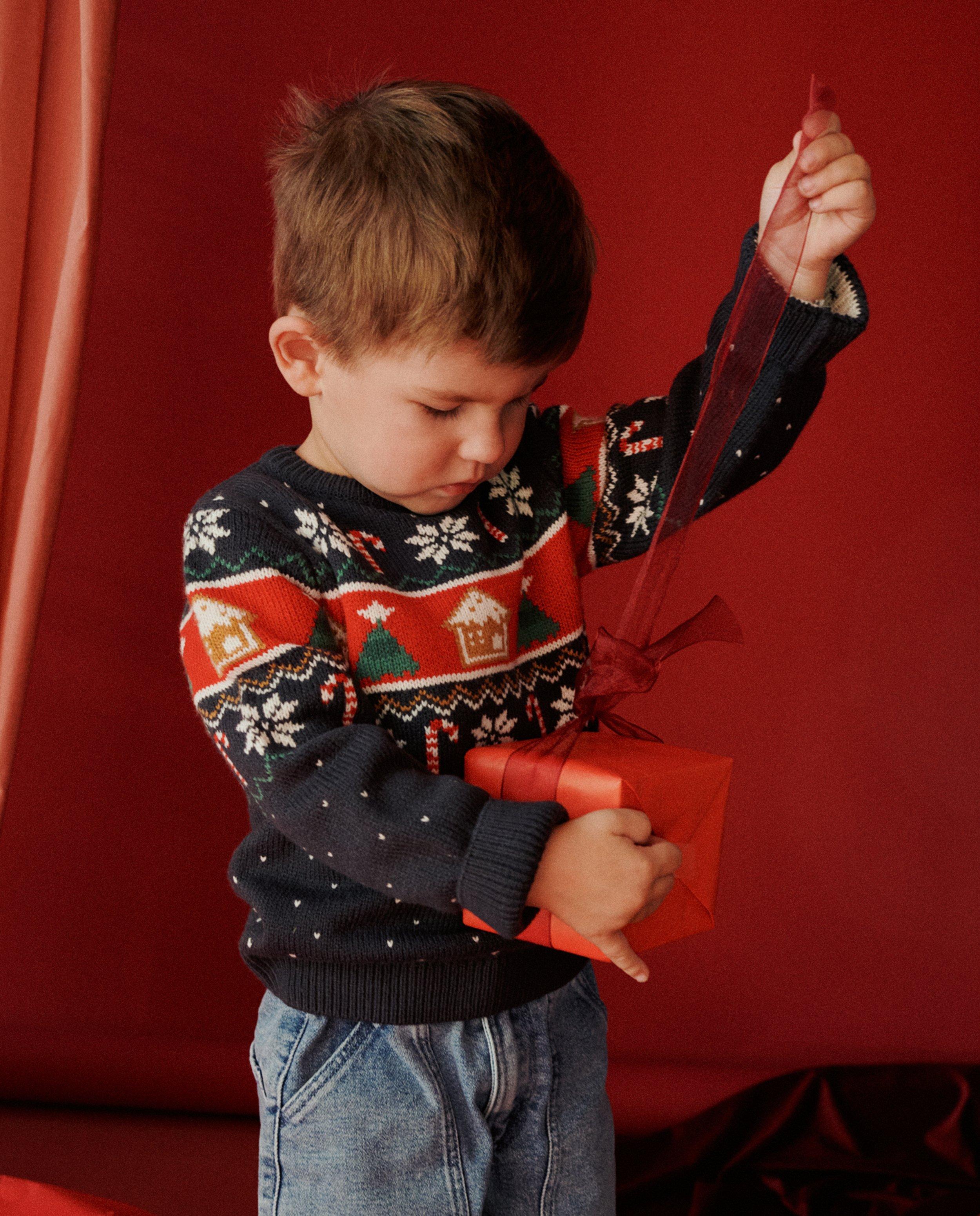 Pull de Noël à imprimé, 2-7 ans - null - Familystories