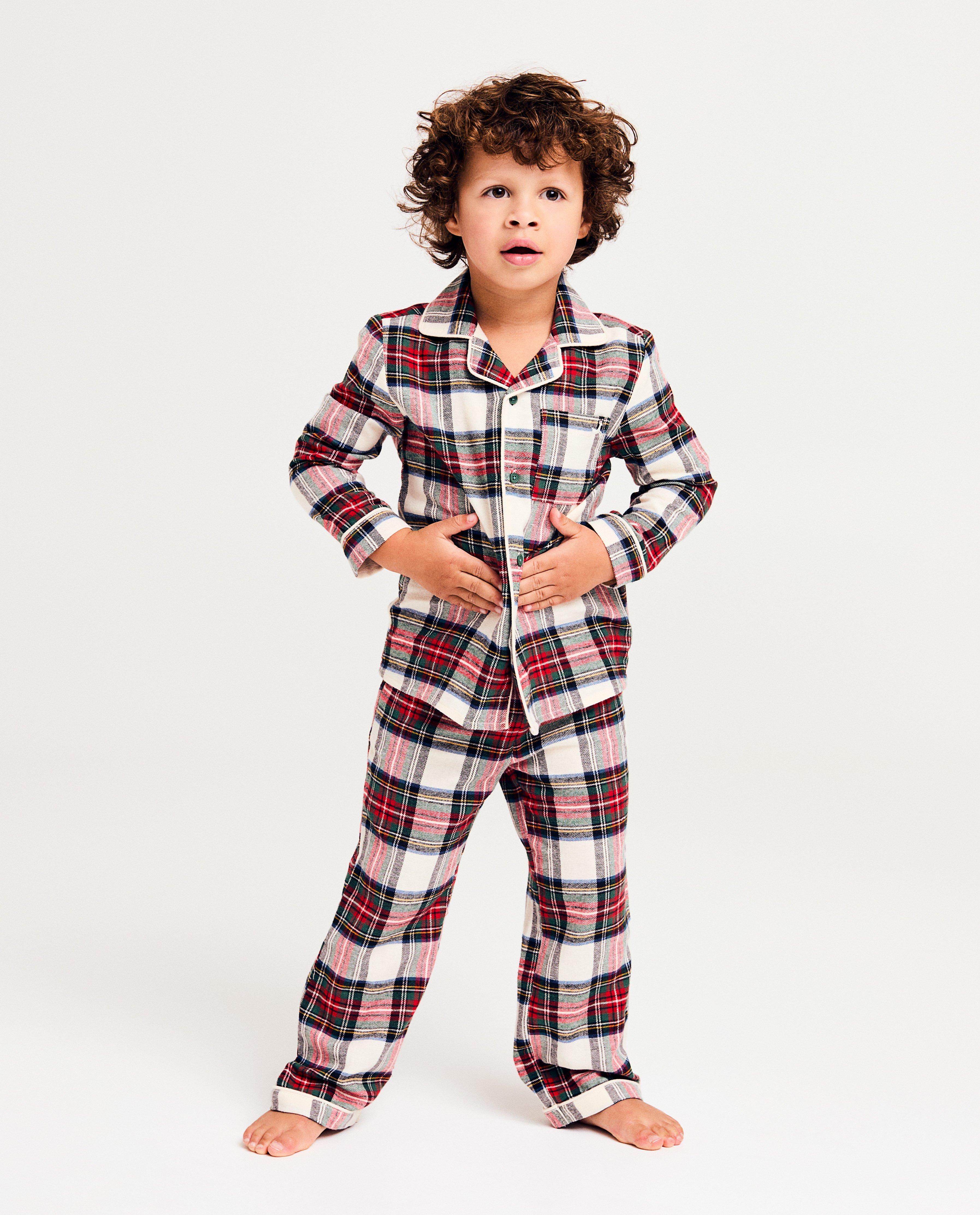Flanellen pyjama met ruiten, 2-7 jaar - Product Detail - rood - afbeelding nummer 2