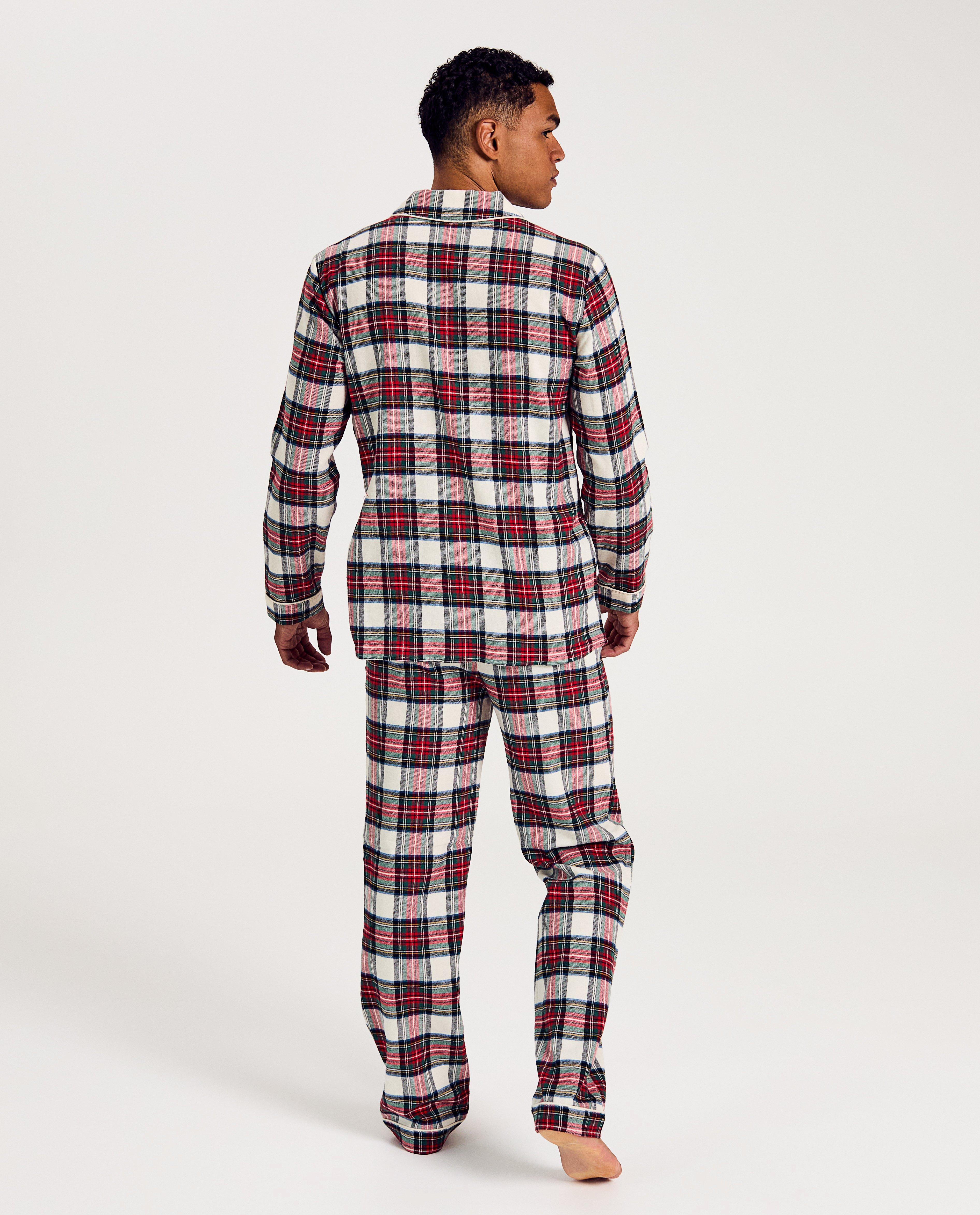 Pyjamas - Pyjama en flanelle à carreaux, hommes