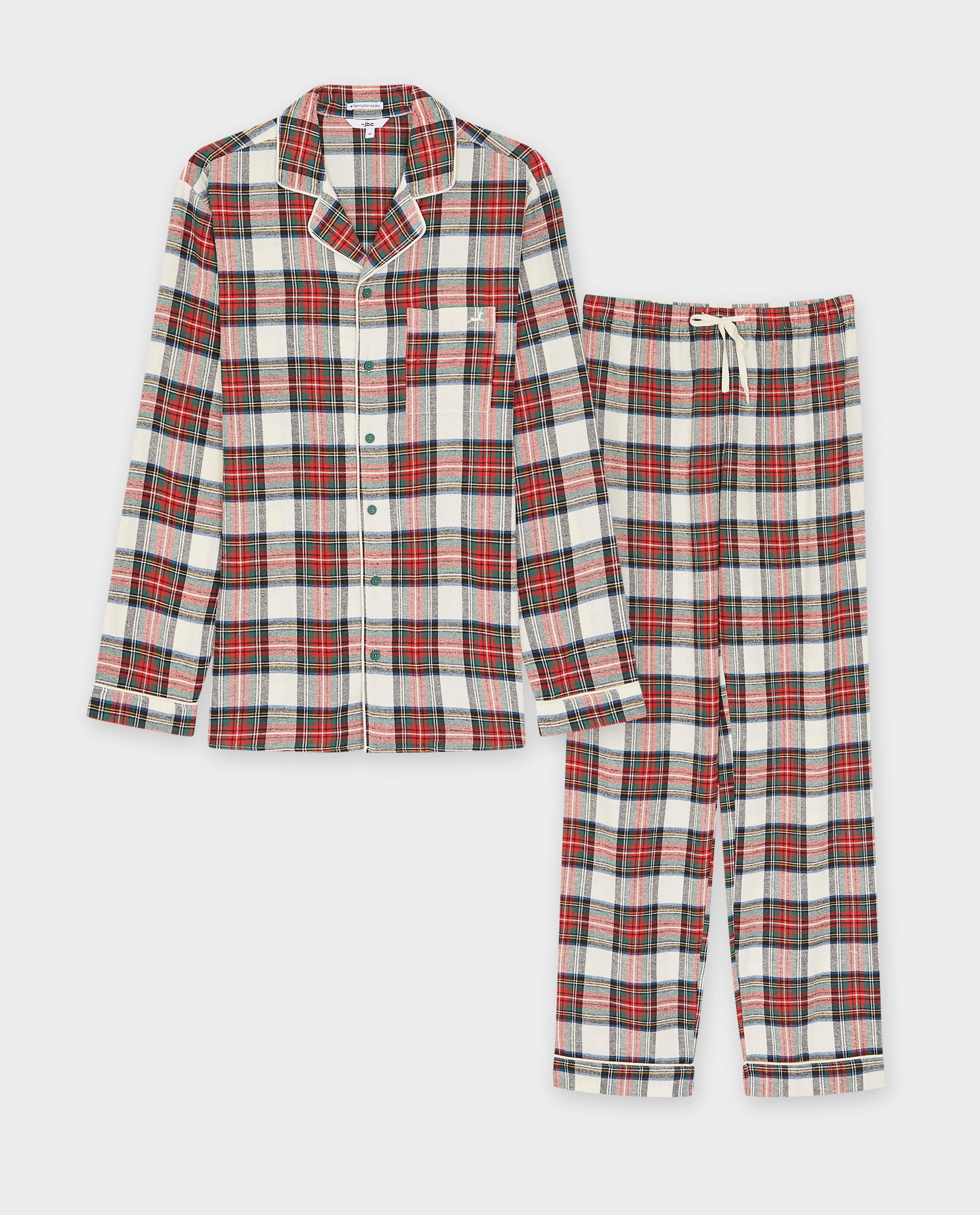 Pyjamas - Pyjama en flanelle à carreaux, hommes