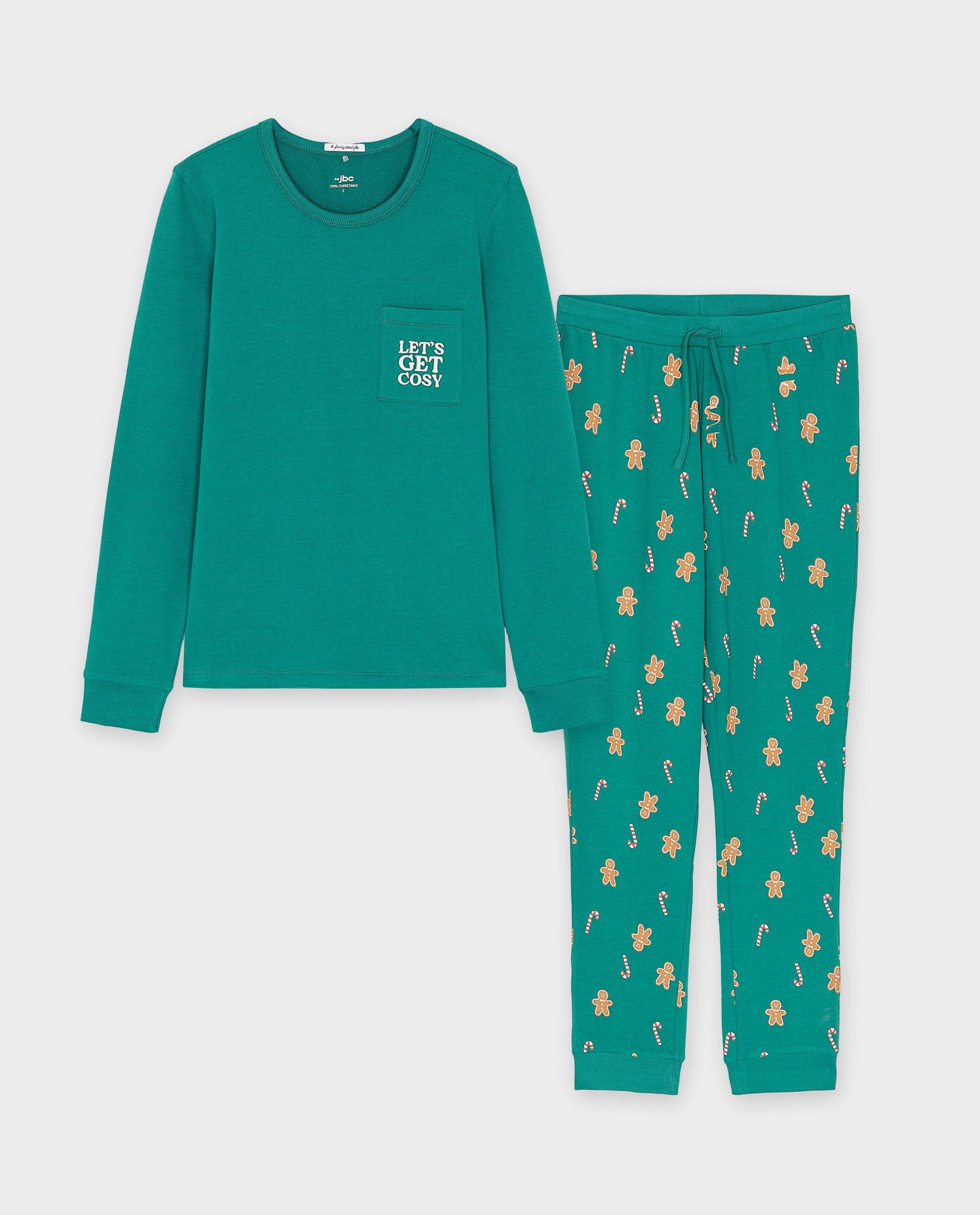 Nachtkleding - Pyjama met geborduurd opschrift, dames