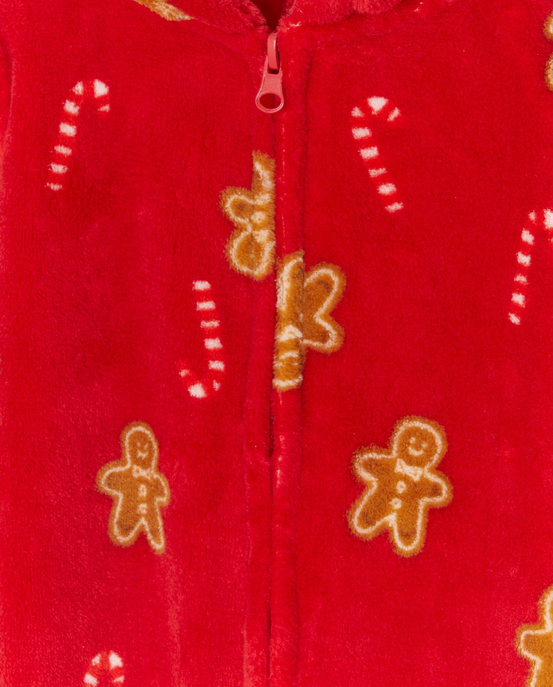 Nachtkleding - Fleece onesie met print, baby