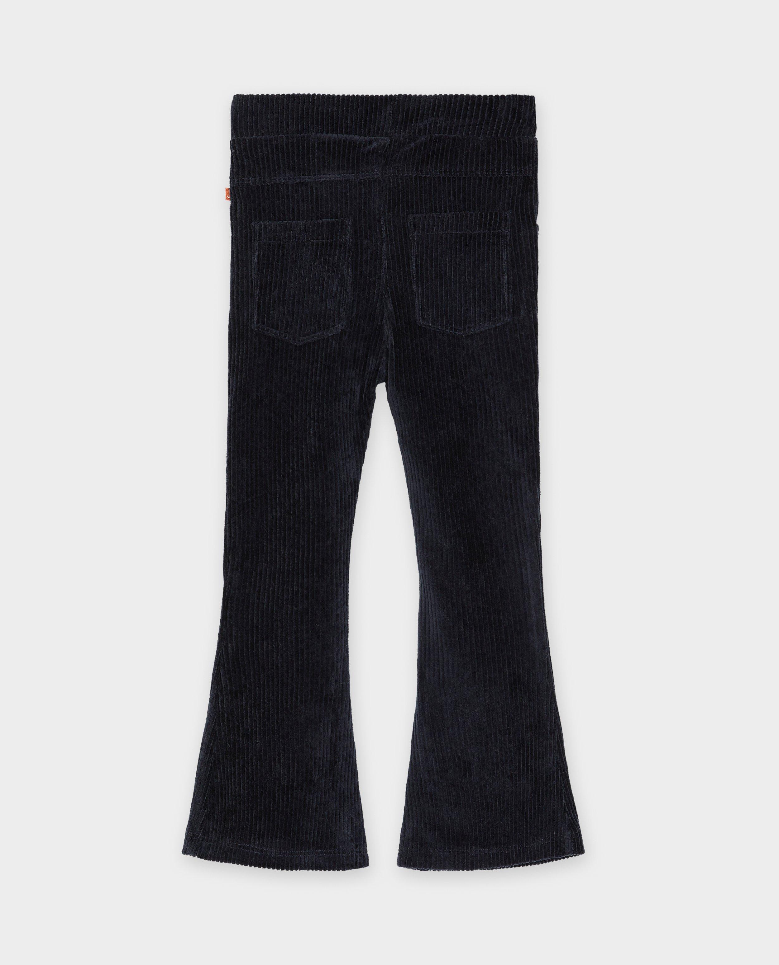 Broeken - Broek van ribfluweel, flared fit