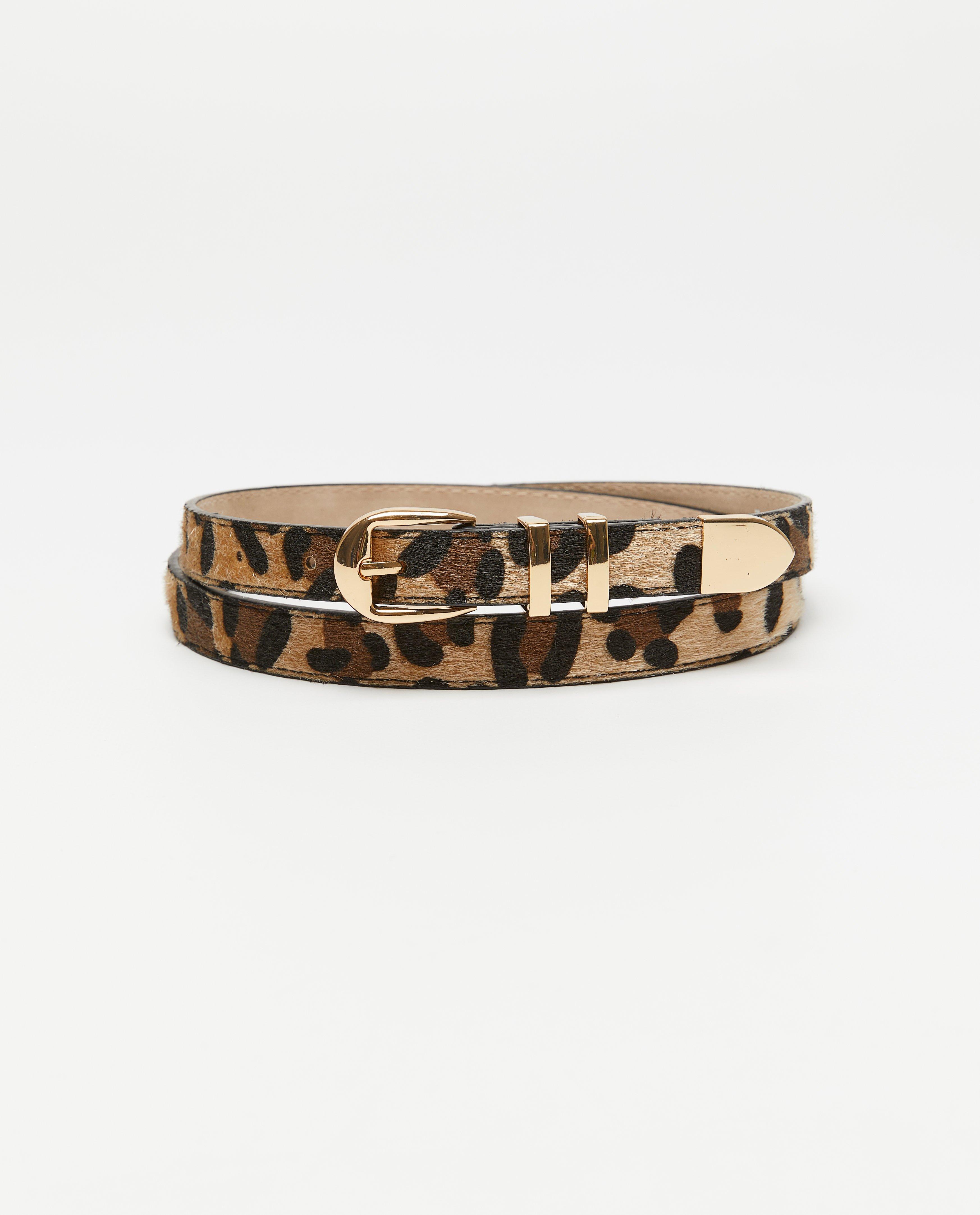 Riem met luipaardprint - Product Detail - bruin - afbeelding nummer 1