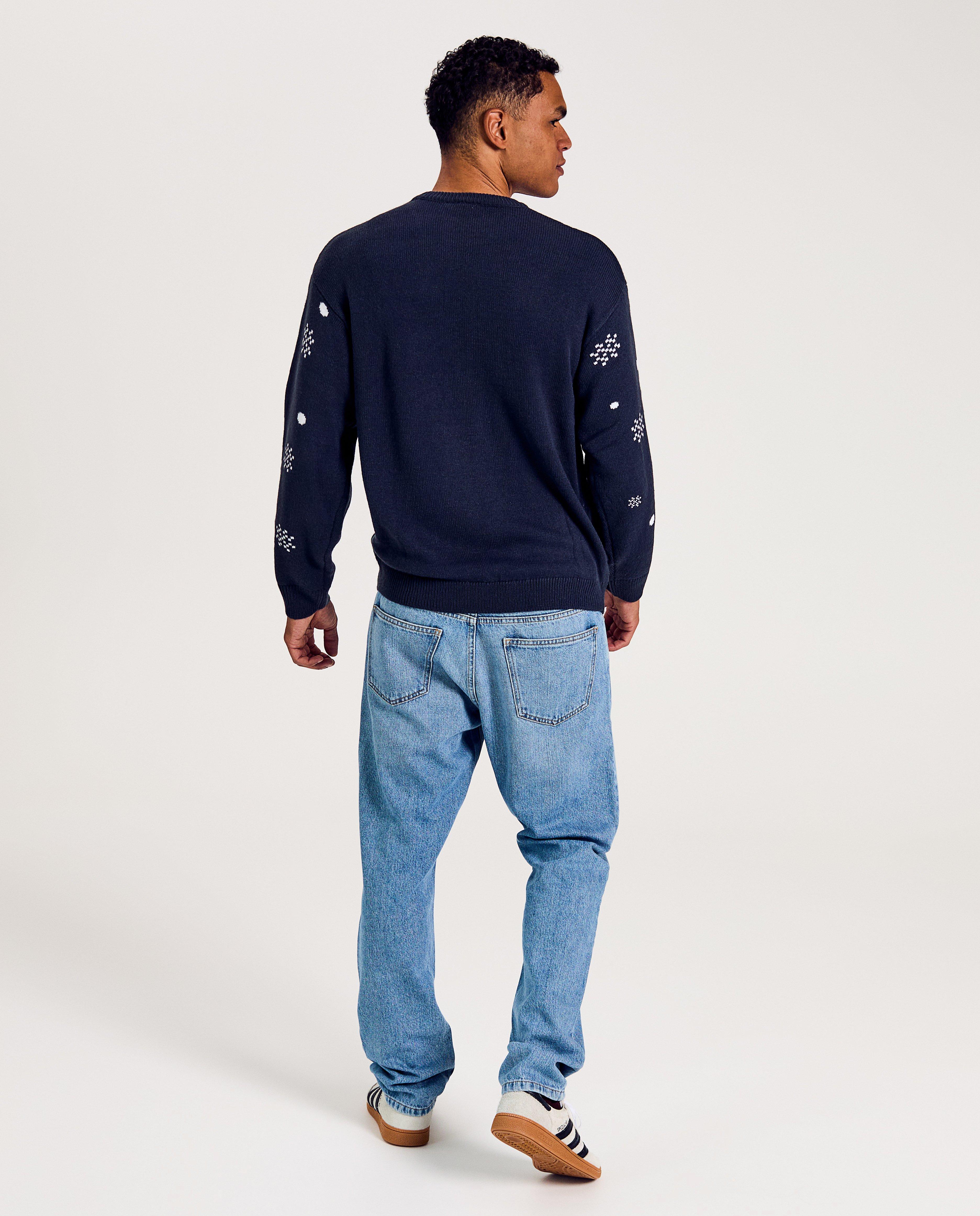 Truien - Kersttrui met print Samson, maat XS-XL