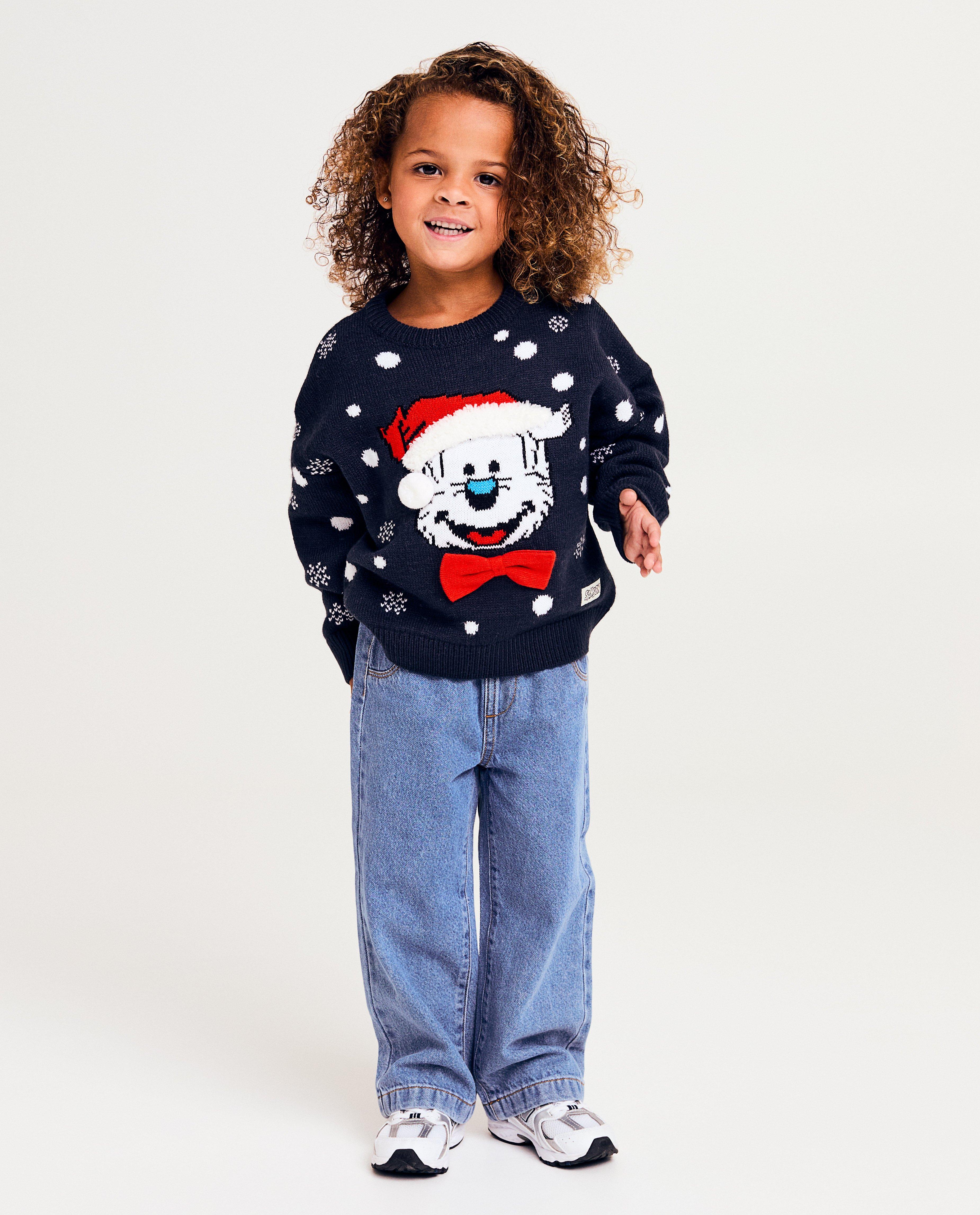 Truien - Kersttrui met print Samson, 2-7 jaar