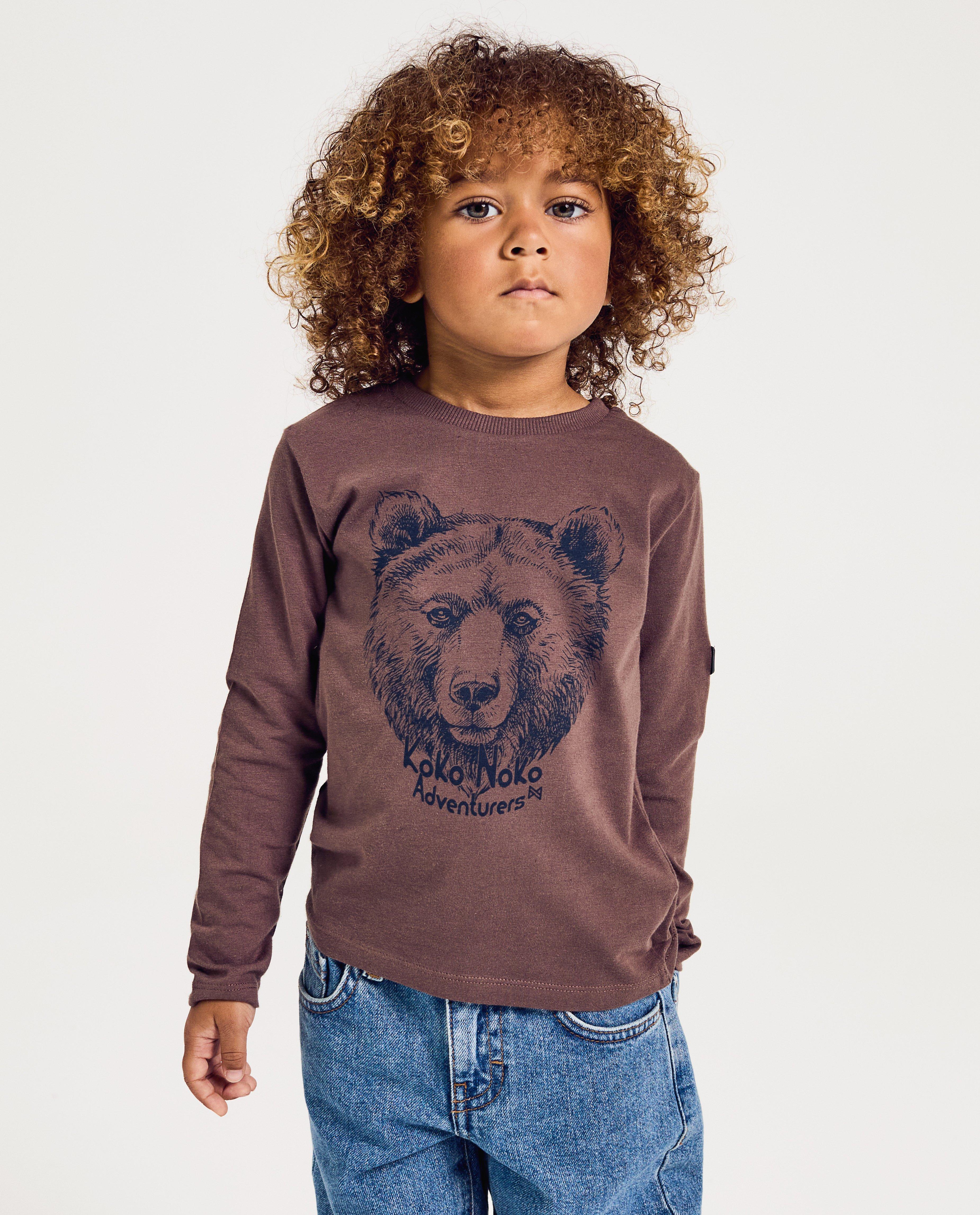 Longsleeve met berenprint - null - Koko Noko