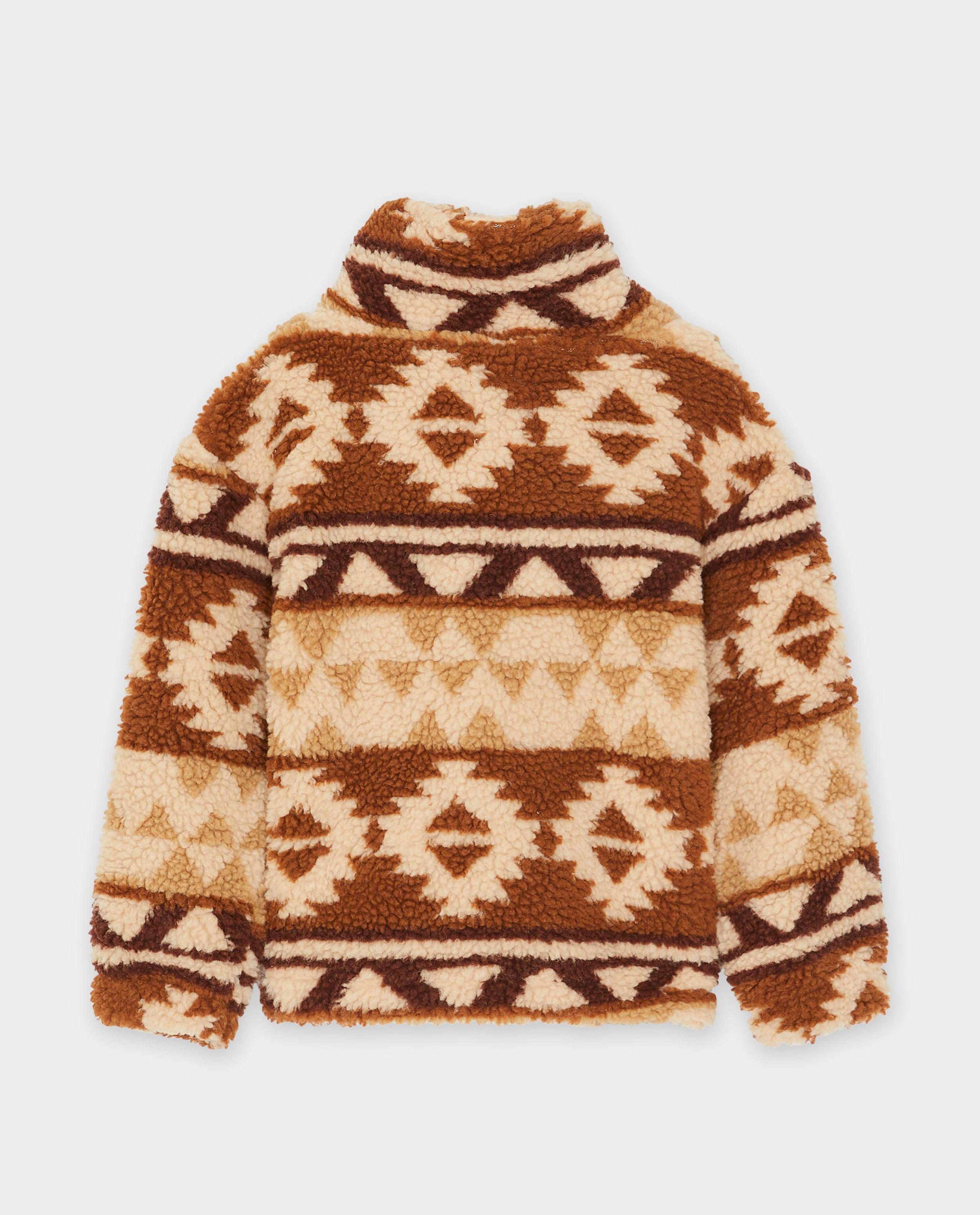 Sweaters - Teddy sweater met patroon