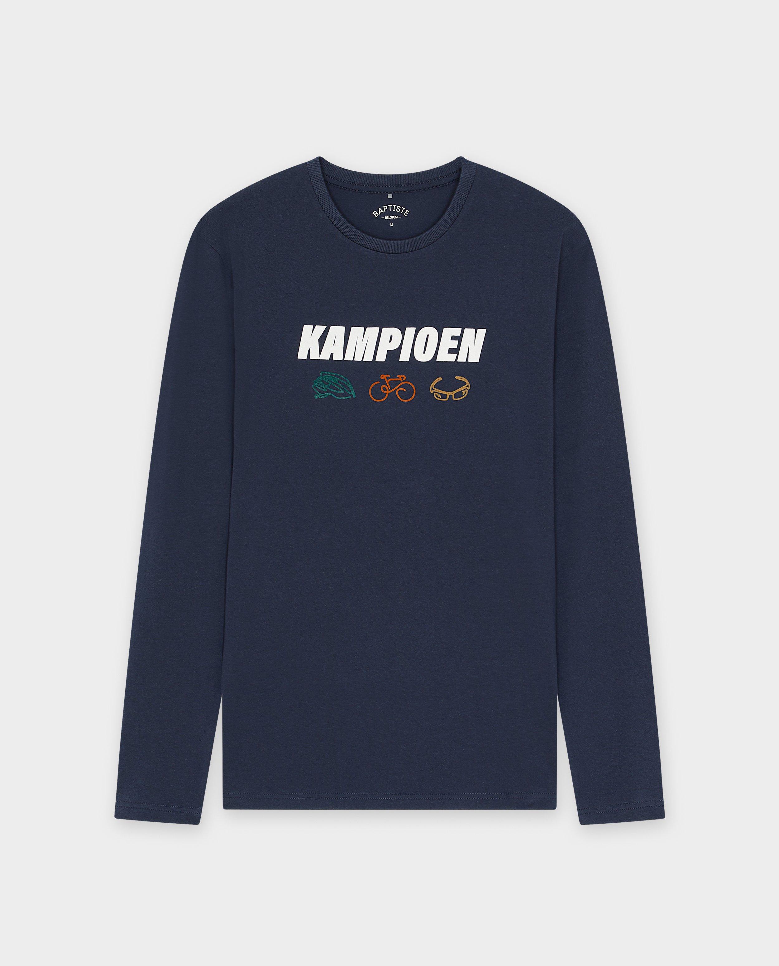 T-shirts - Blouse de pyjama en coton bio avec une inscription