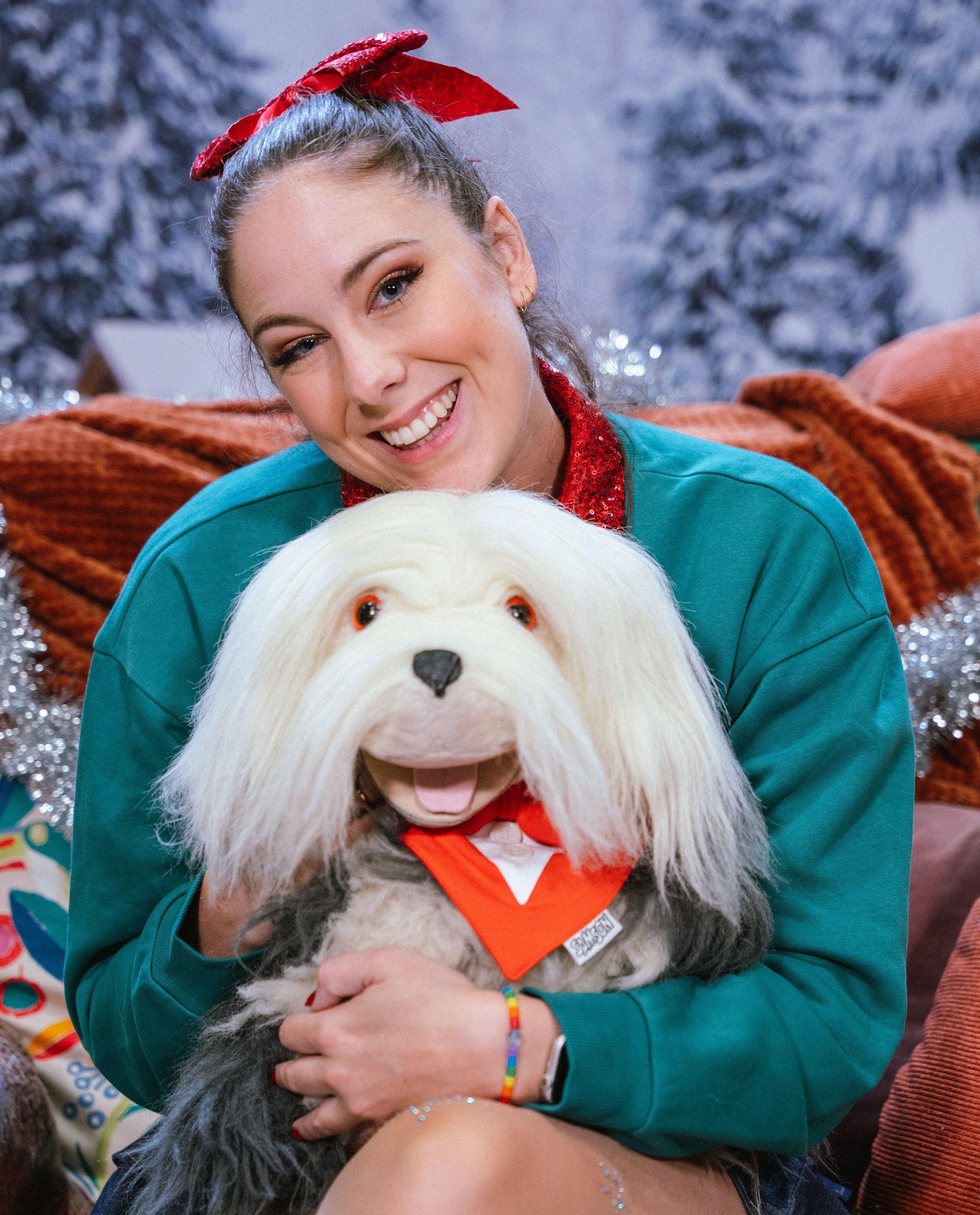 &Eacute;charpe pour chien avec n&oelig;ud - D&eacute;tails du produit - rouge - image num&eacute;ro 1