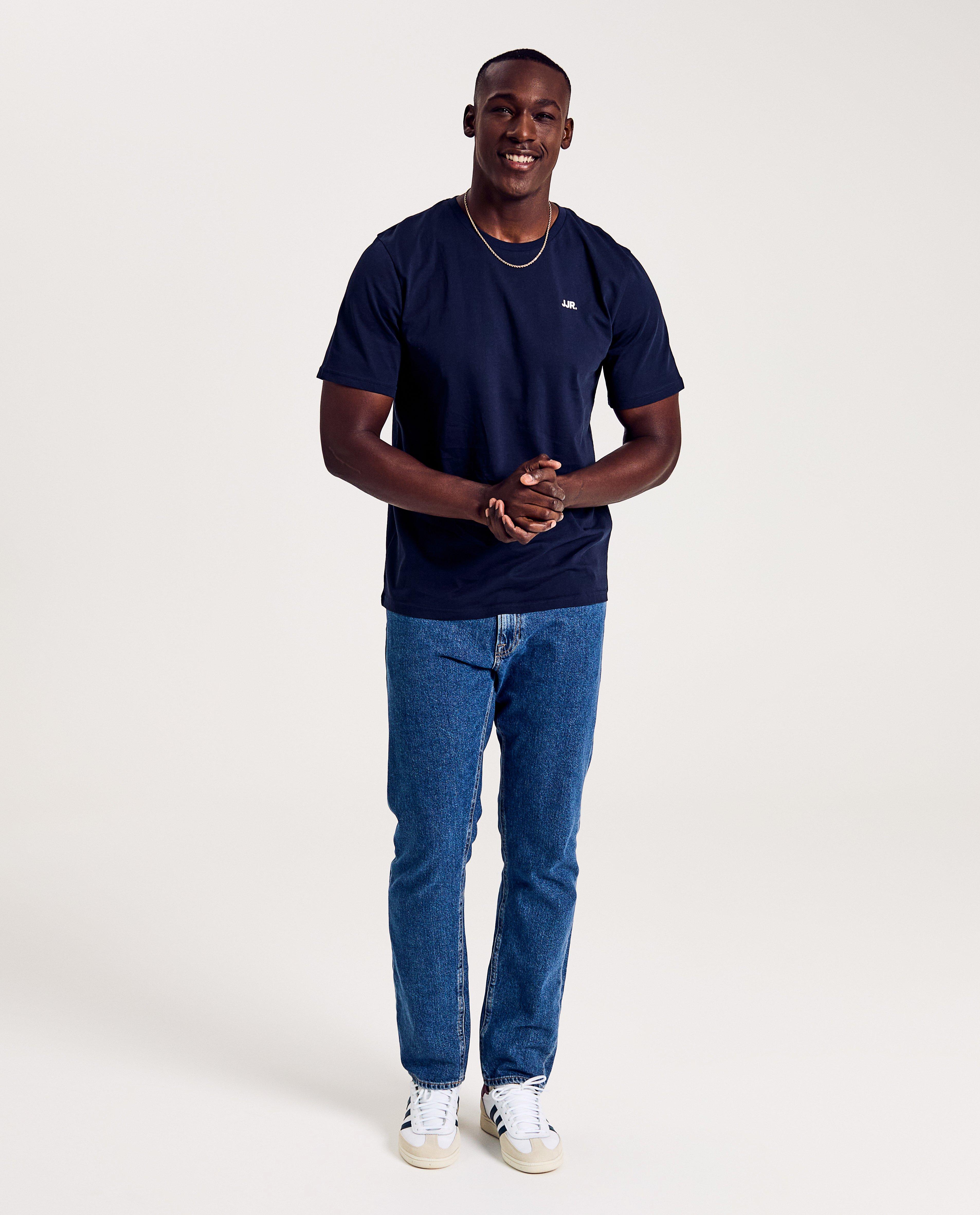 Donkerblauw T-shirt met opschrift - Product Detail - donkerblauw - afbeelding nummer 2