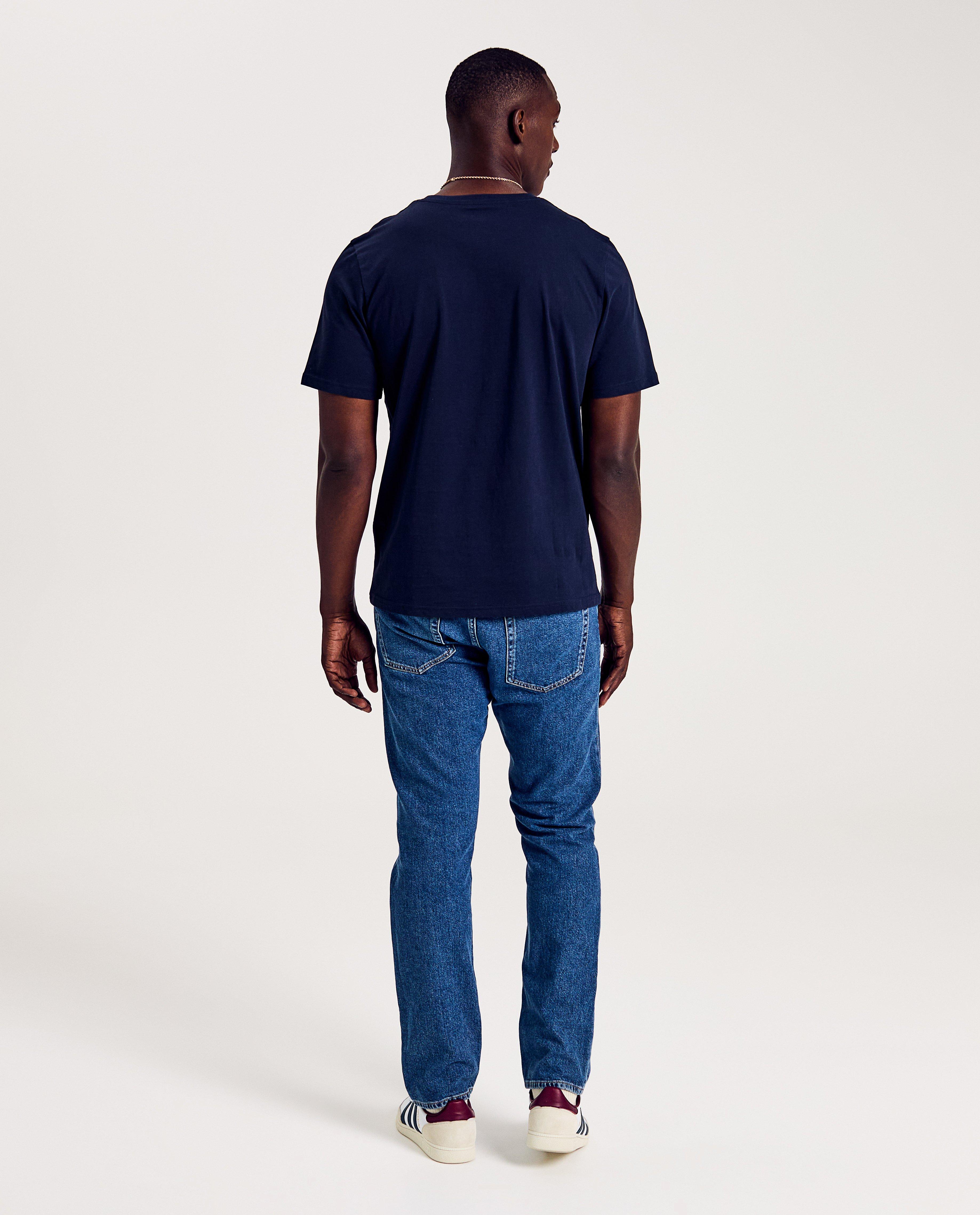 Donkerblauw T-shirt met opschrift - Product Detail - donkerblauw - afbeelding nummer 3