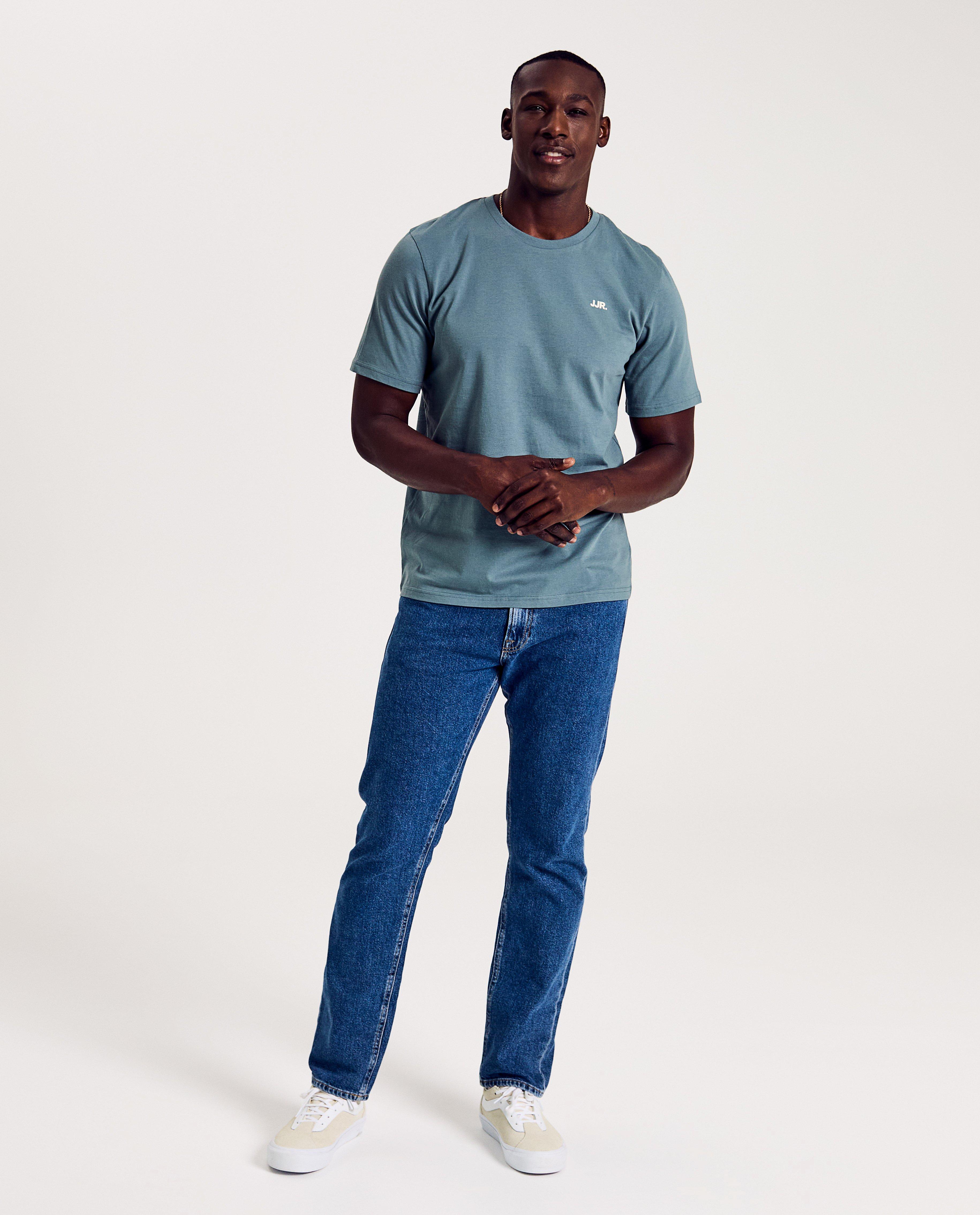 Groen T-shirt met opschrift - Product Detail - blauw - afbeelding nummer 2