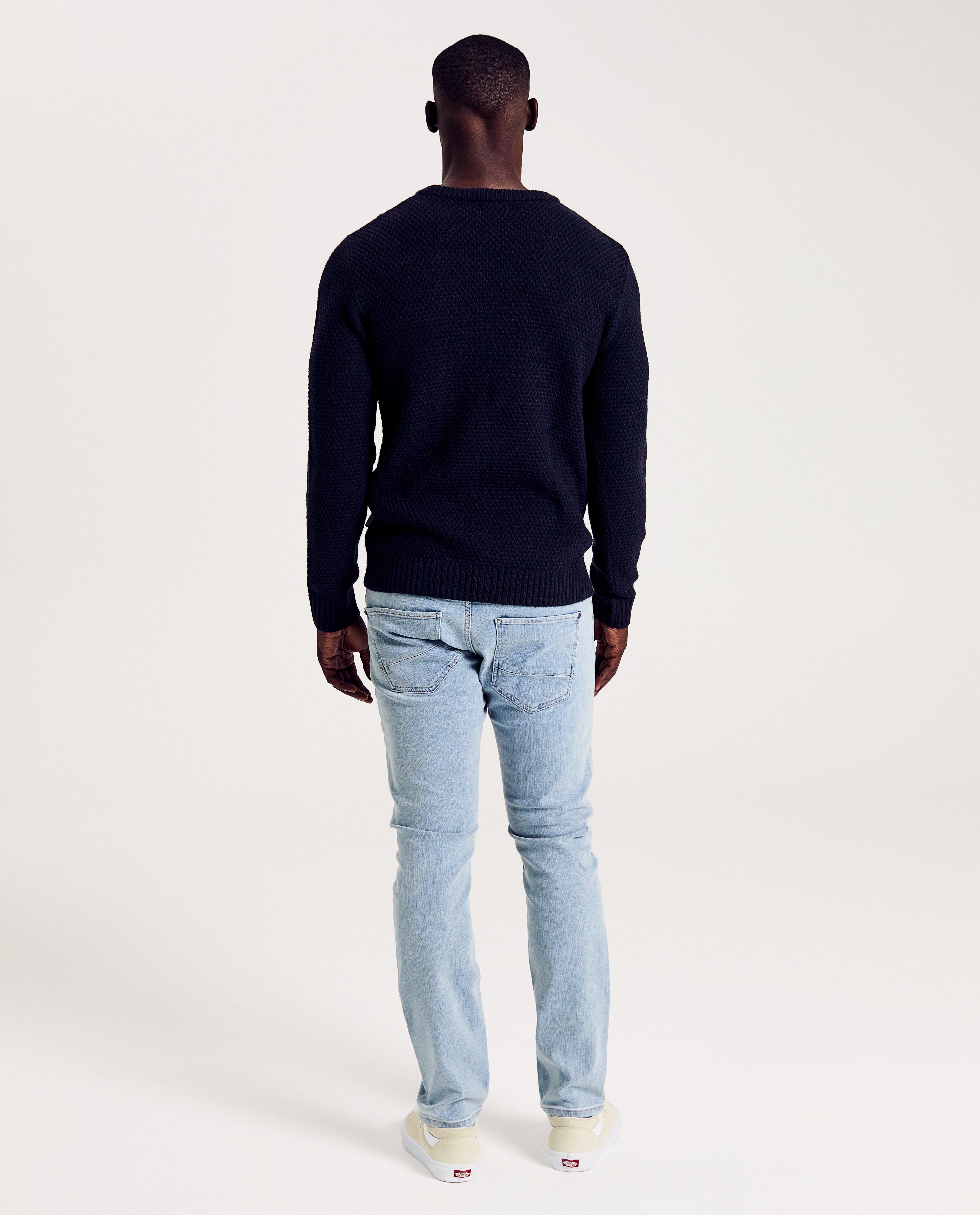 Trui met kabelpatroon - Product Detail - donkerblauw - afbeelding nummer 3