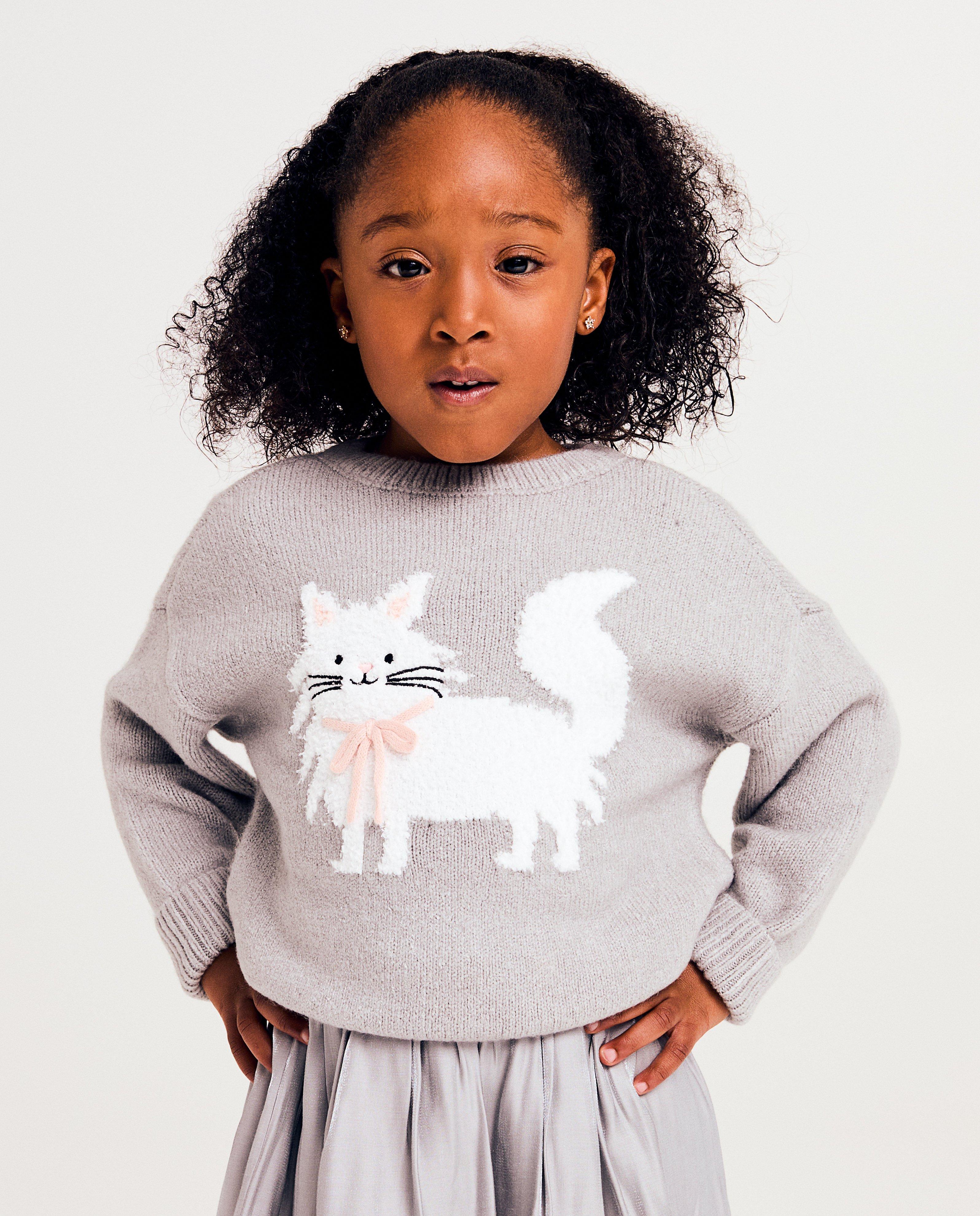 Trui met print hond, 92-128 - null - Milla Star