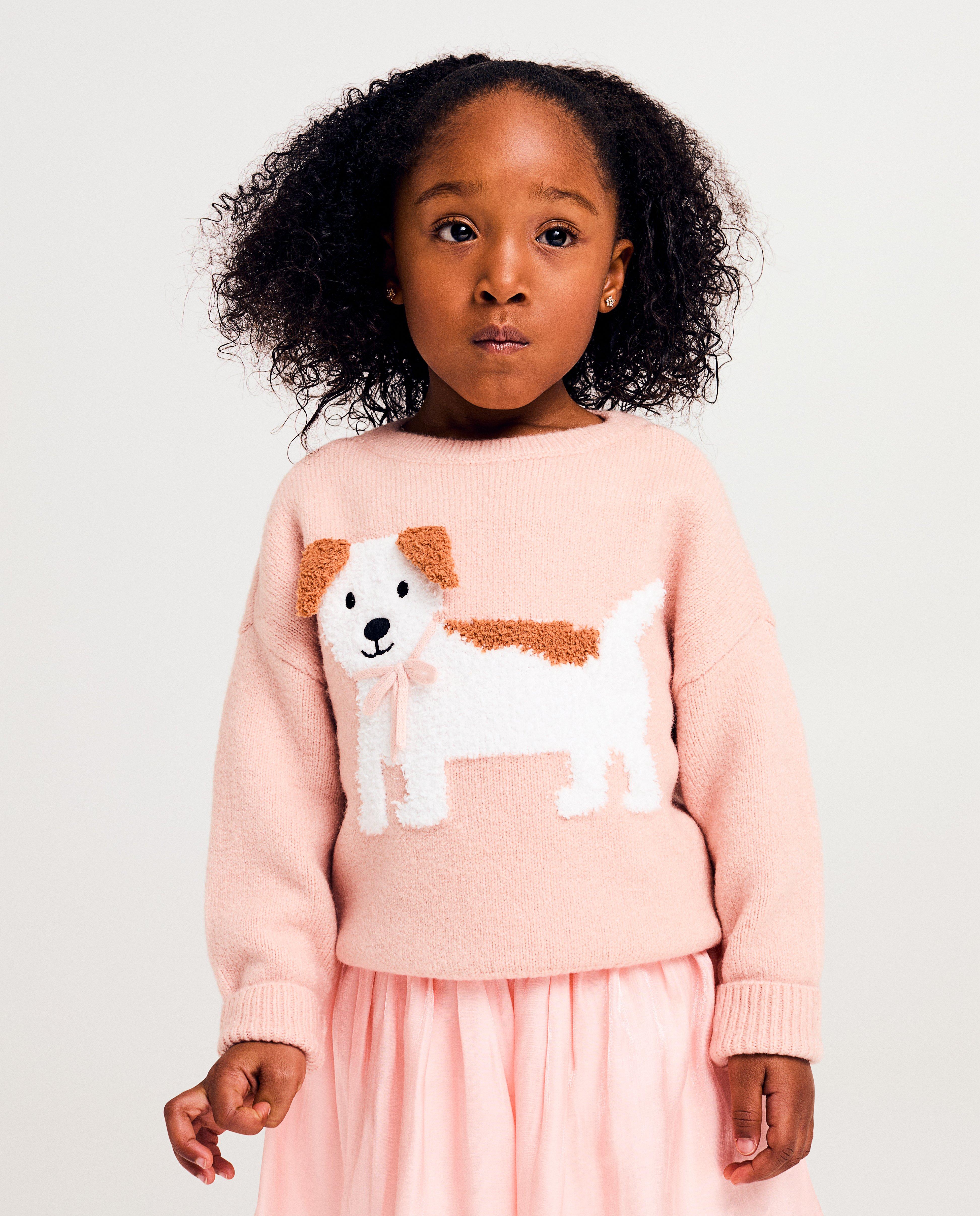 Trui met print hond, 92-128 - null - Milla Star
