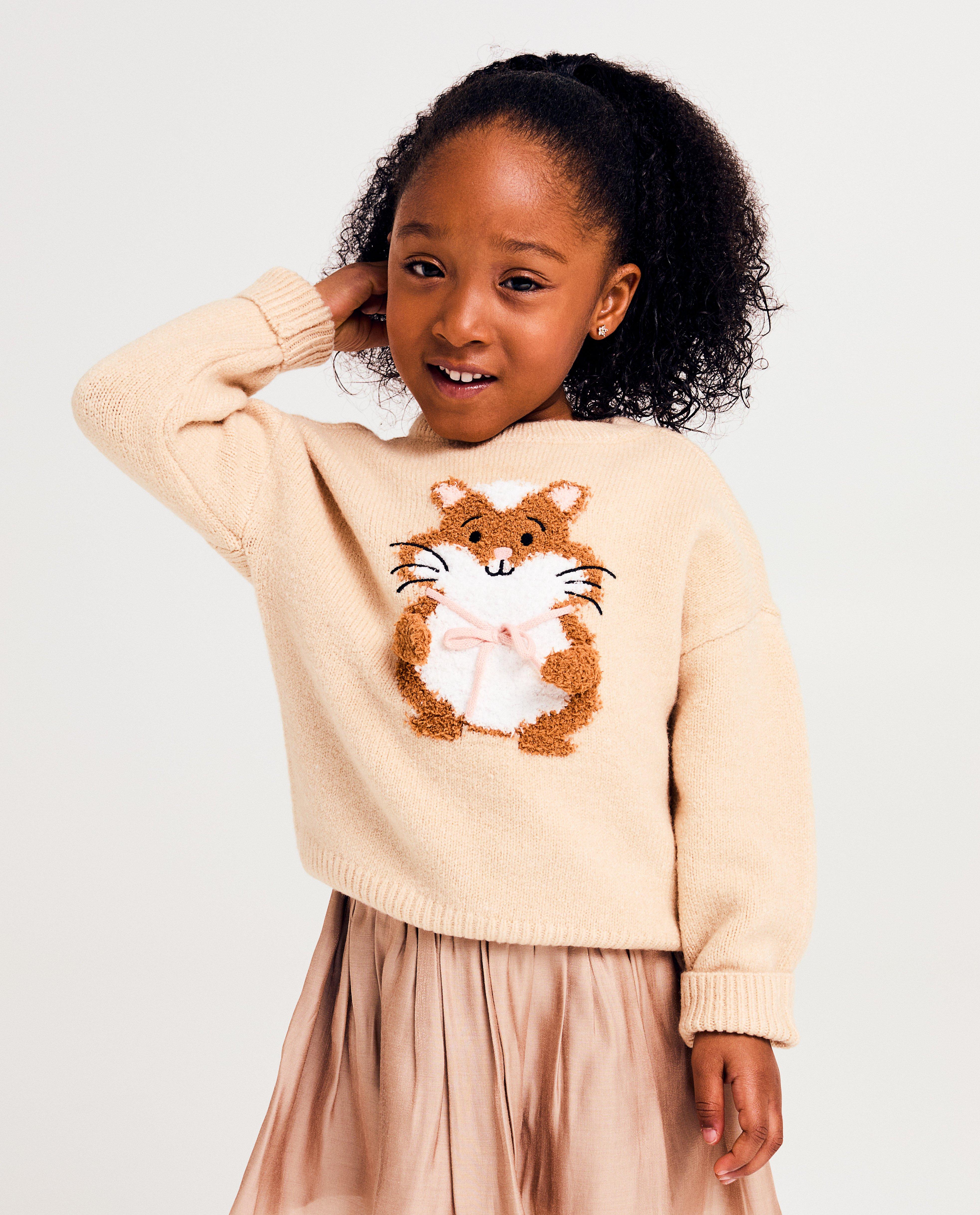 Trui met print hamster, 92-128 - null - Milla Star