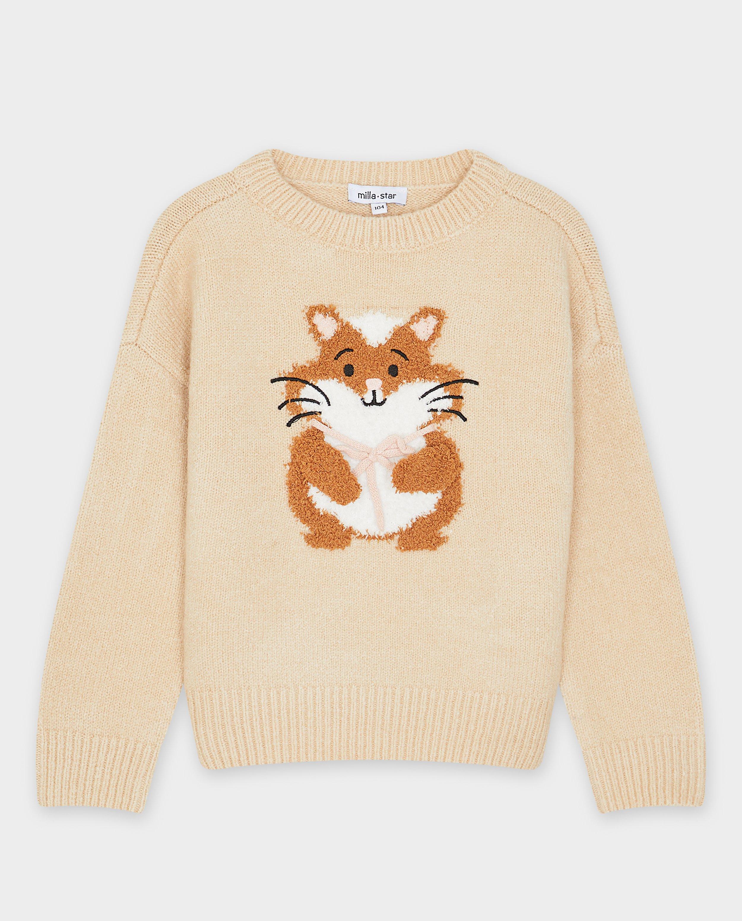 Truien - Trui met print hamster, 92-128