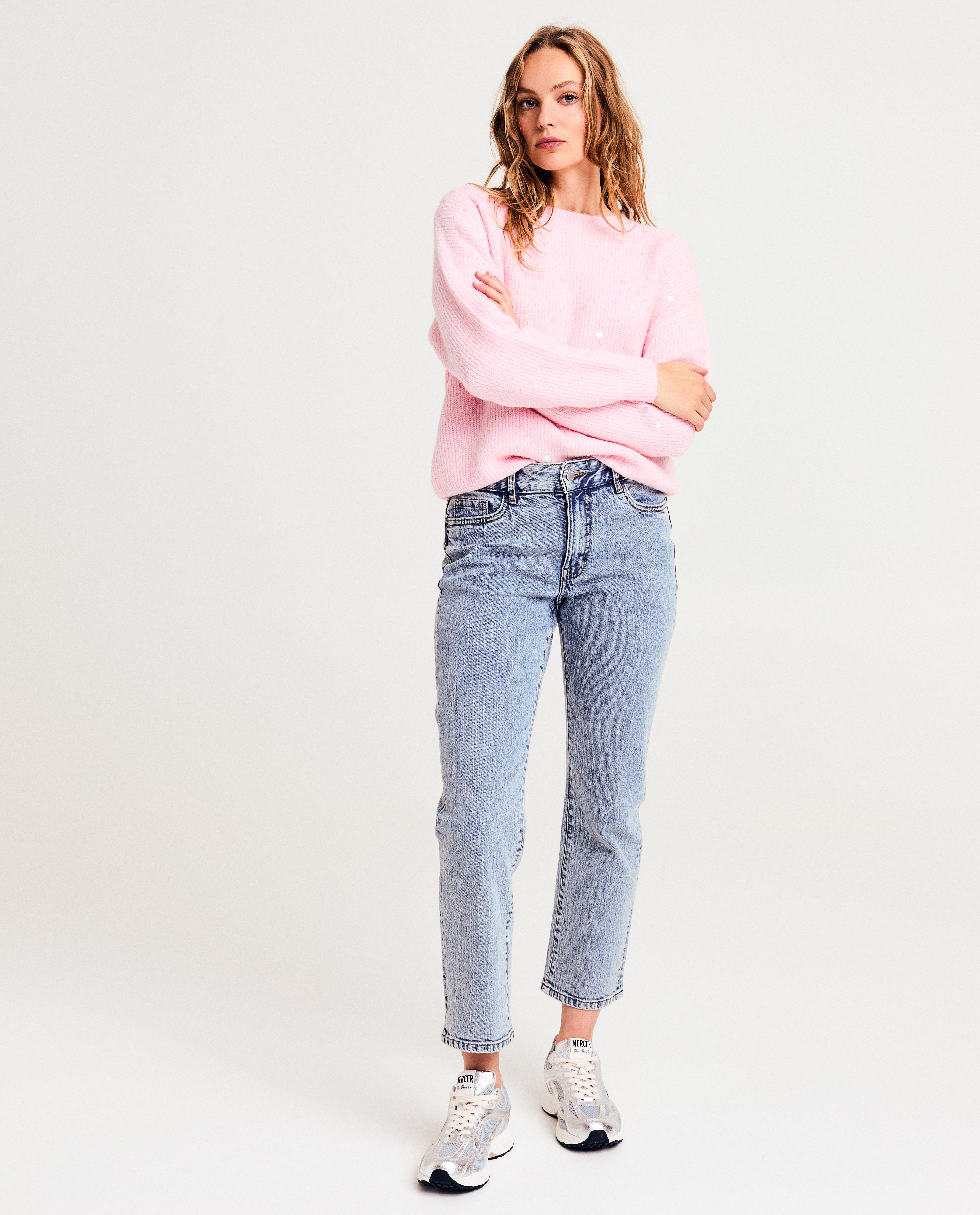 Trui met pailletten - Product Detail - lichtroze - afbeelding nummer 2