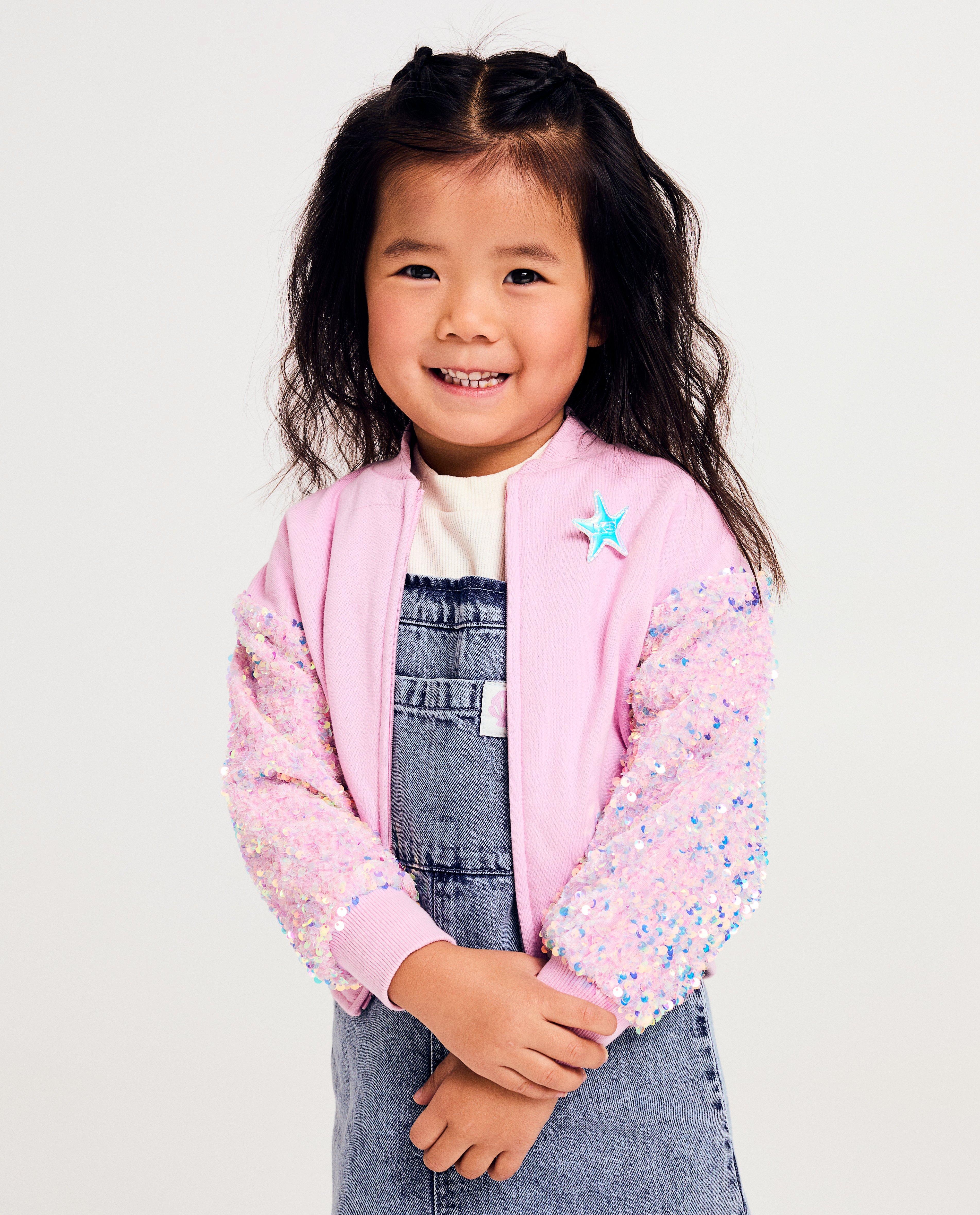 Gilet à paillettes, taille 98-152 - null - K3