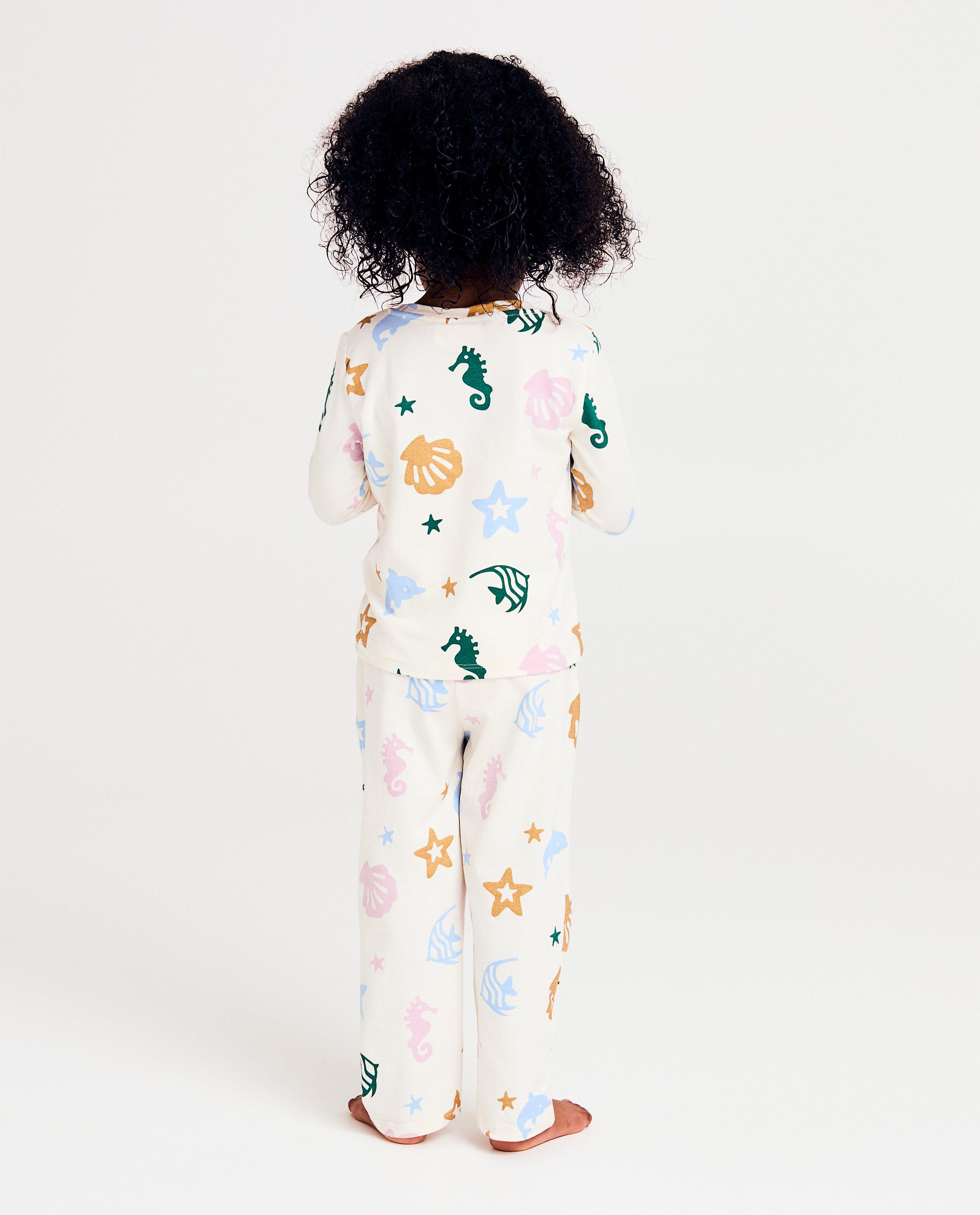 Nachtkleding - Pyjama met print zeefiguren, maat 98-152