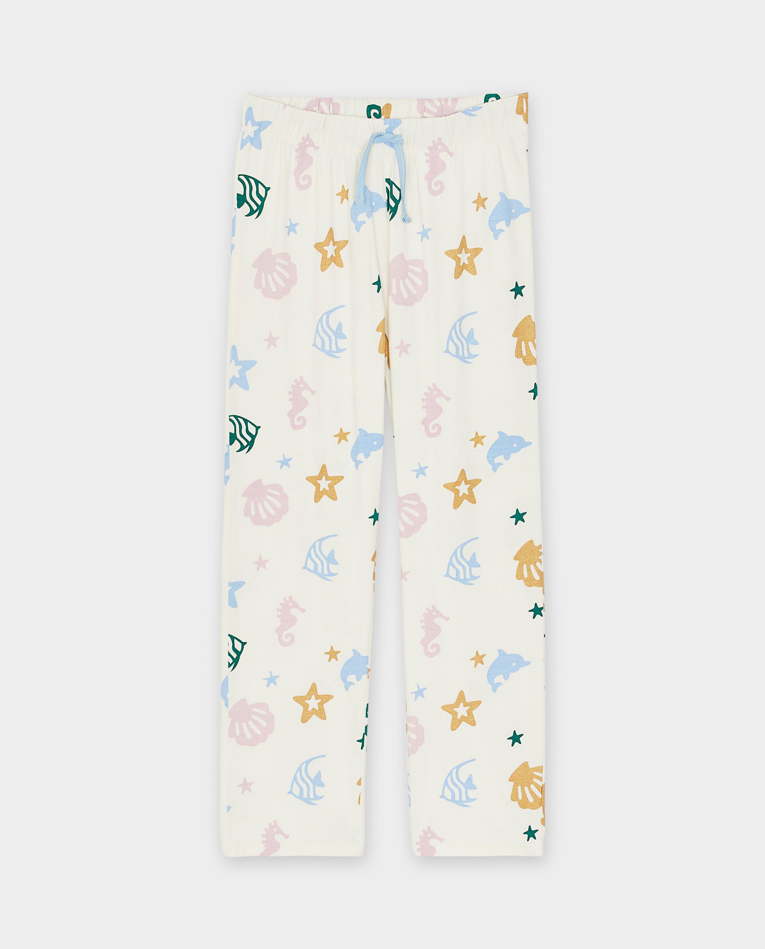 Nachtkleding - Pyjama met print zeefiguren, maat 98-152