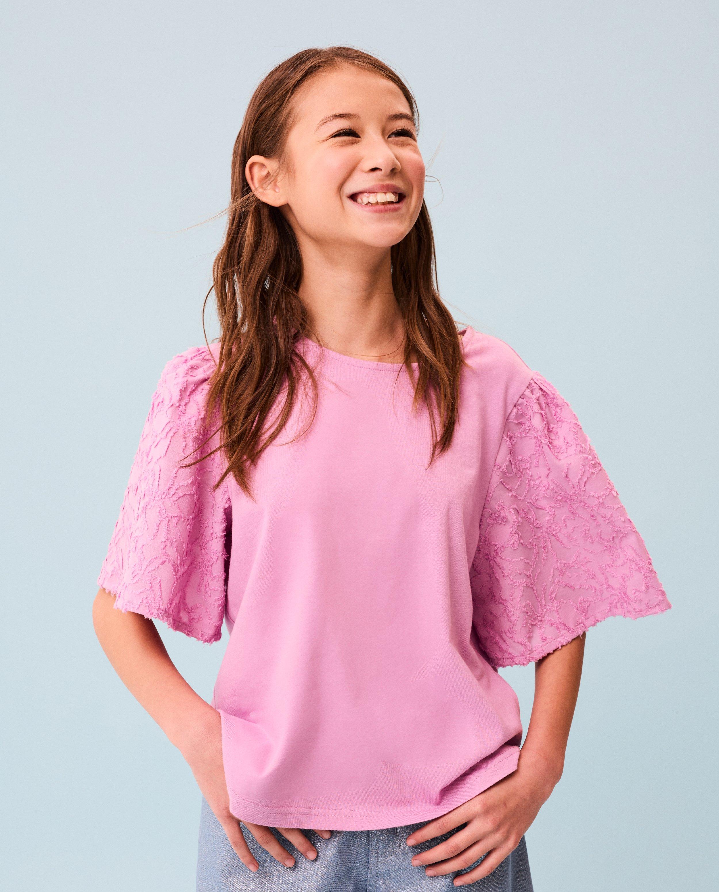 T-shirt met structuur, Special occasions - null - CKS