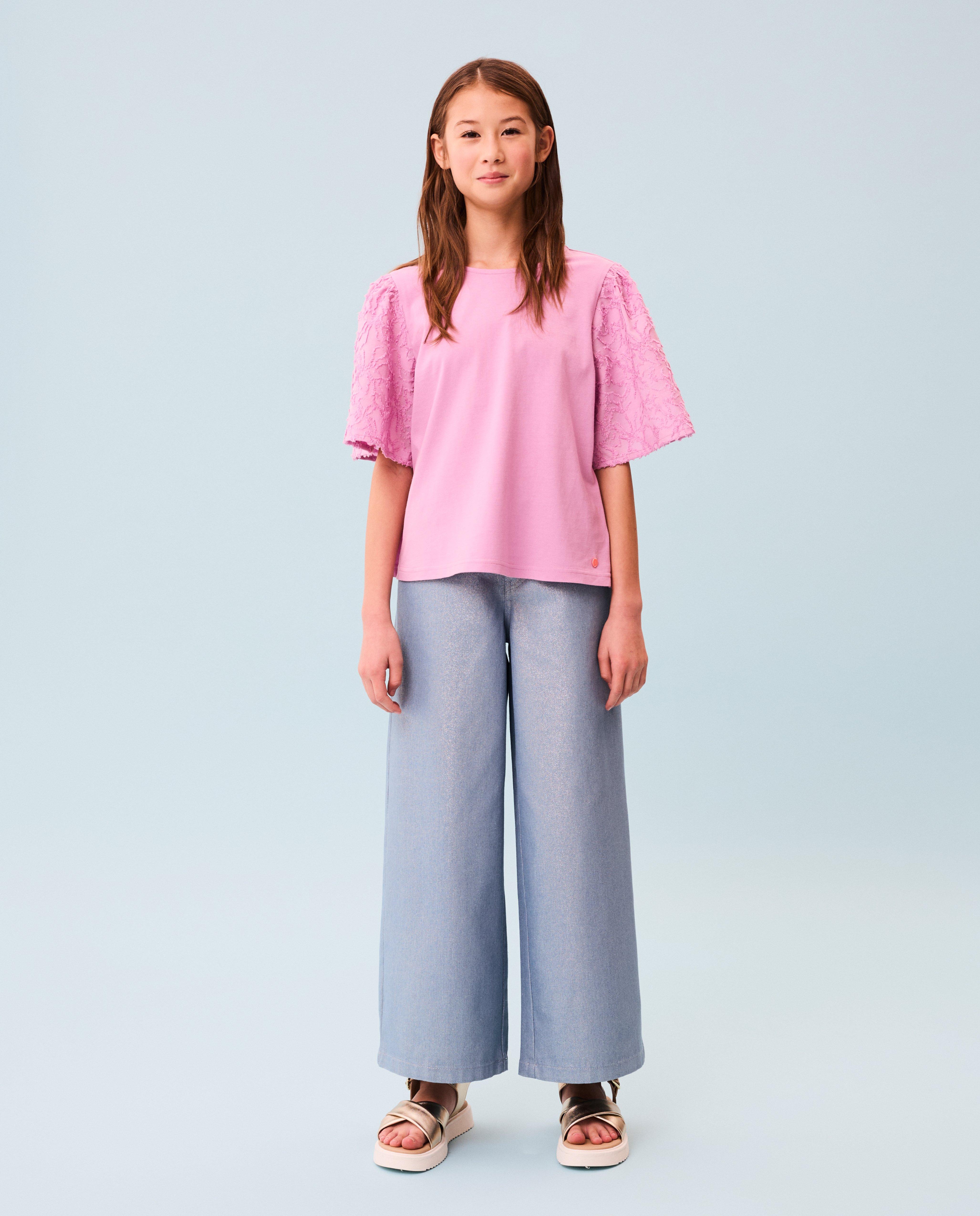 Hemden - T-shirt met structuur, Special occasions