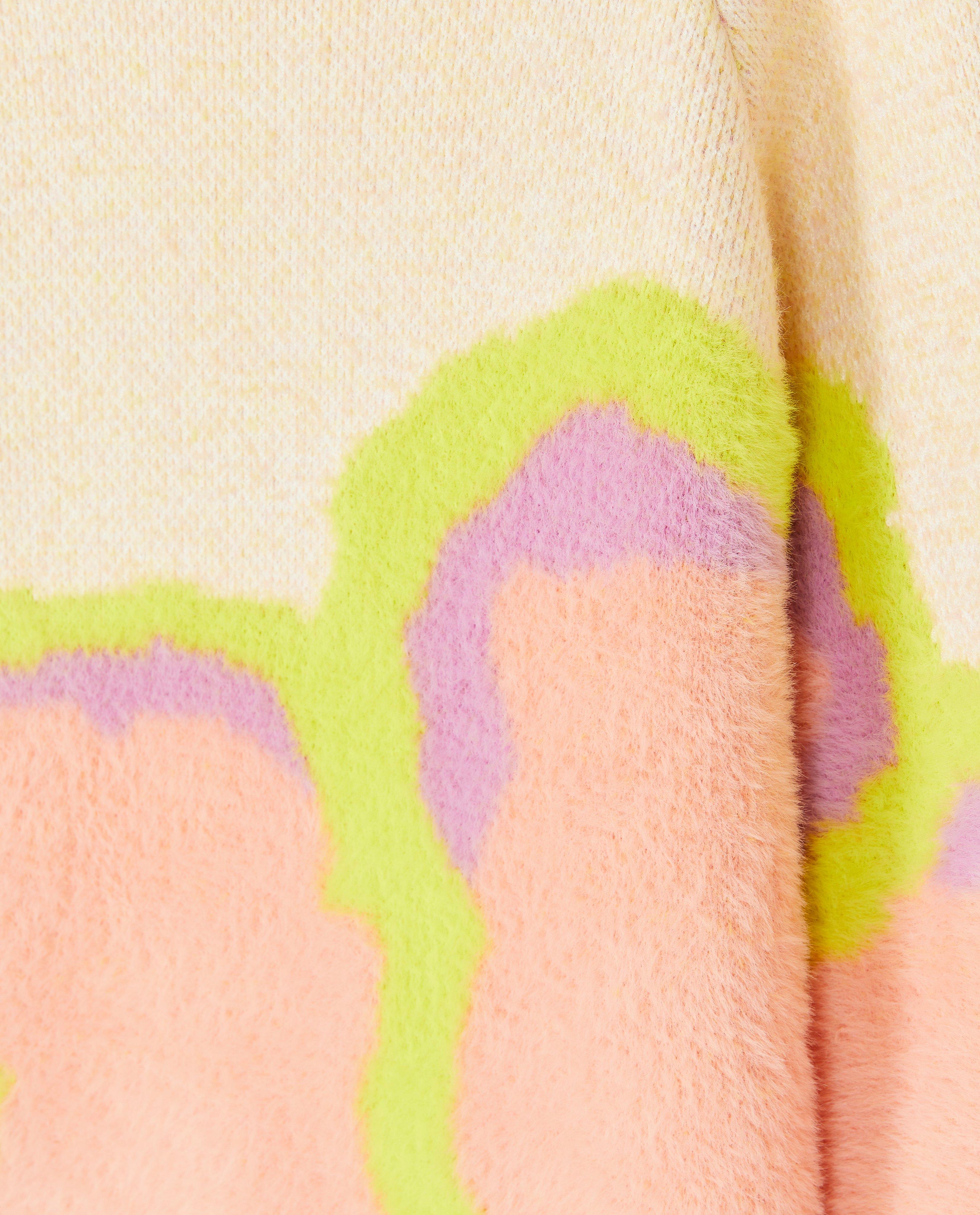 Trui met abstracte bloemenprint, Special occasions - Product Detail - wit - afbeelding nummer 5